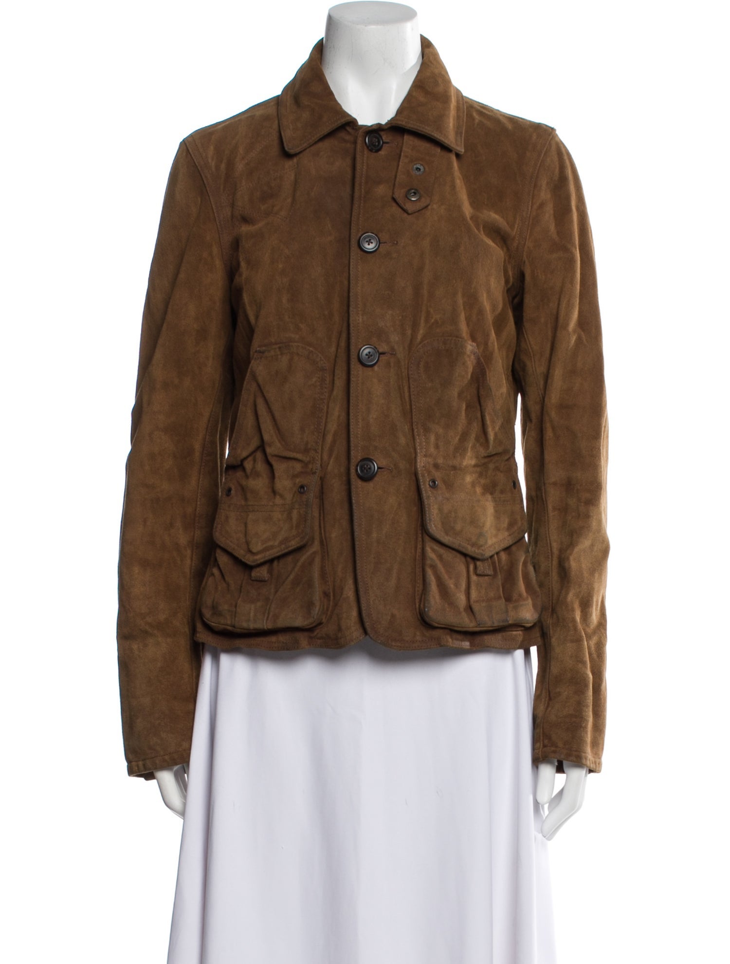 Ralph Lauren Leather Utility Jacket