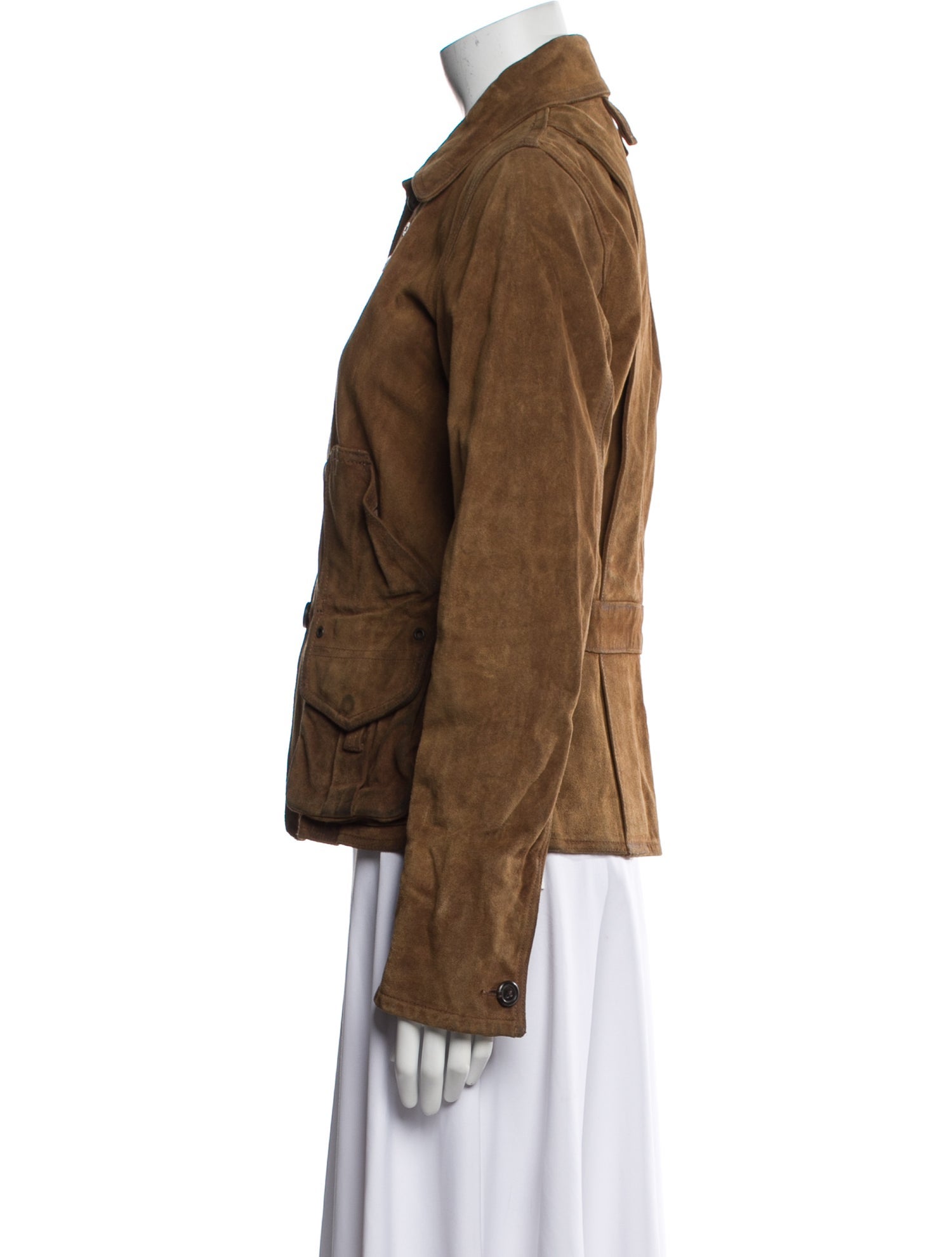 Ralph Lauren Leather Utility Jacket