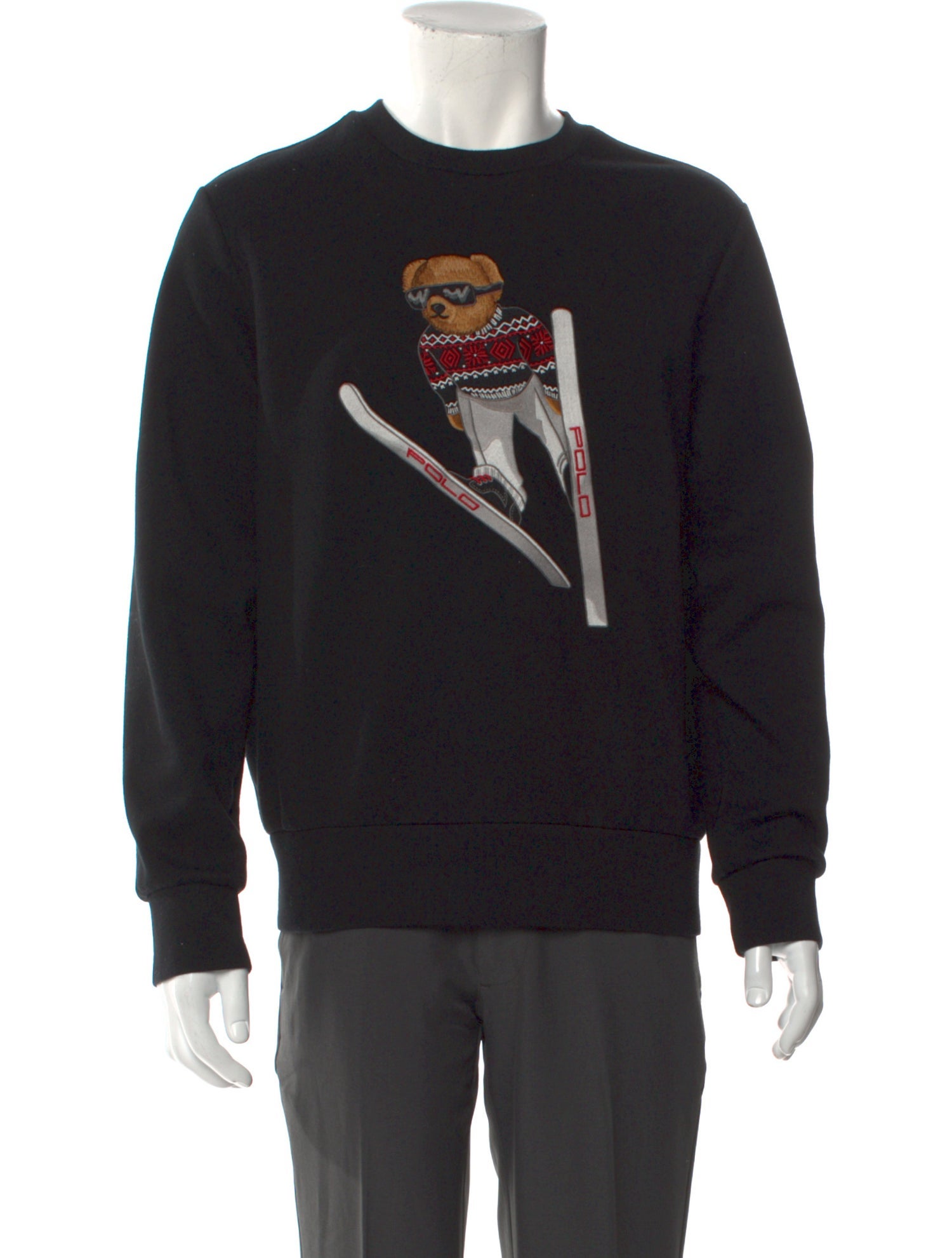 Polo Ralph Lauren Graphic Print Crew Neck Pullover