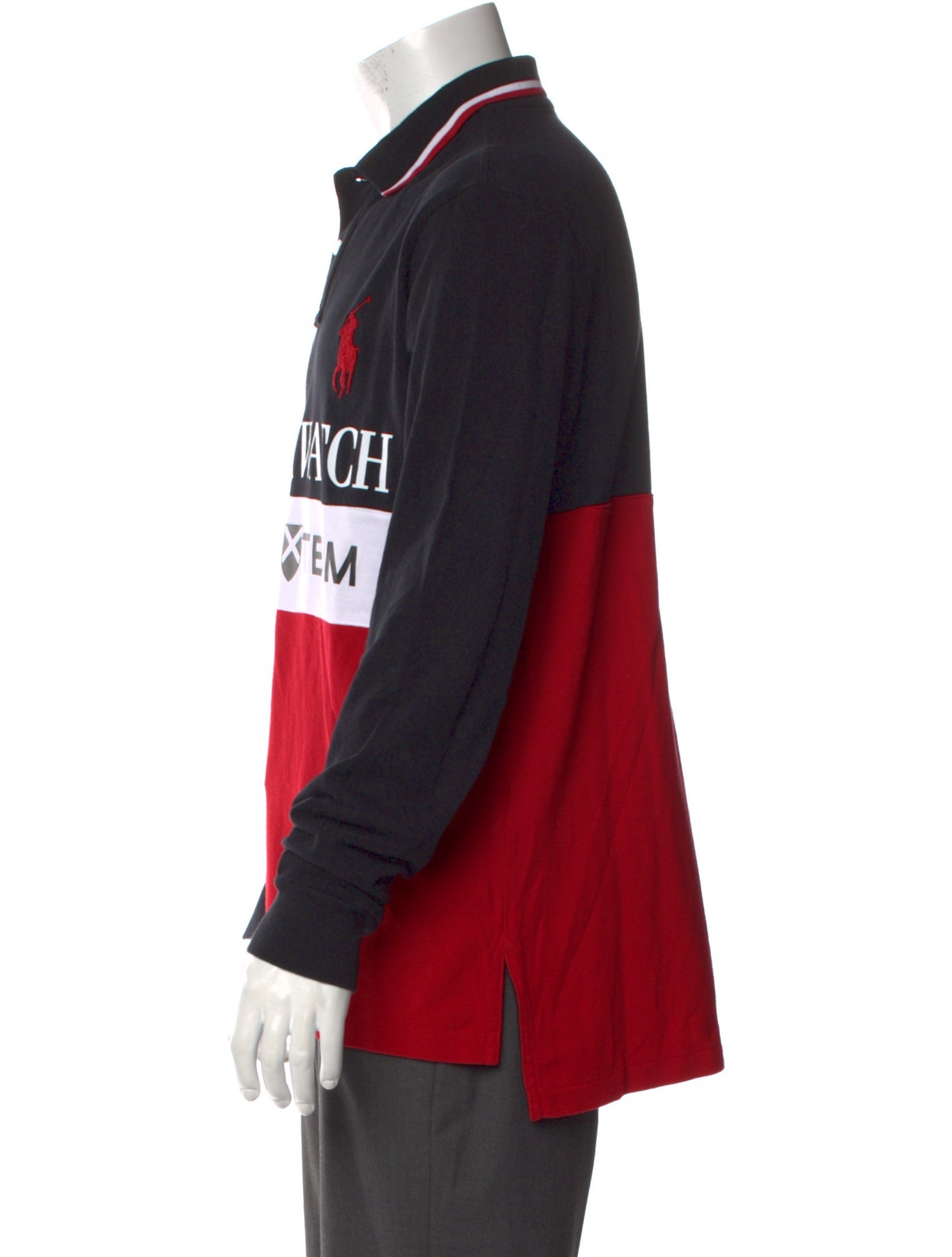 Polo Ralph Lauren Graphic Print Collar Polo Shirt