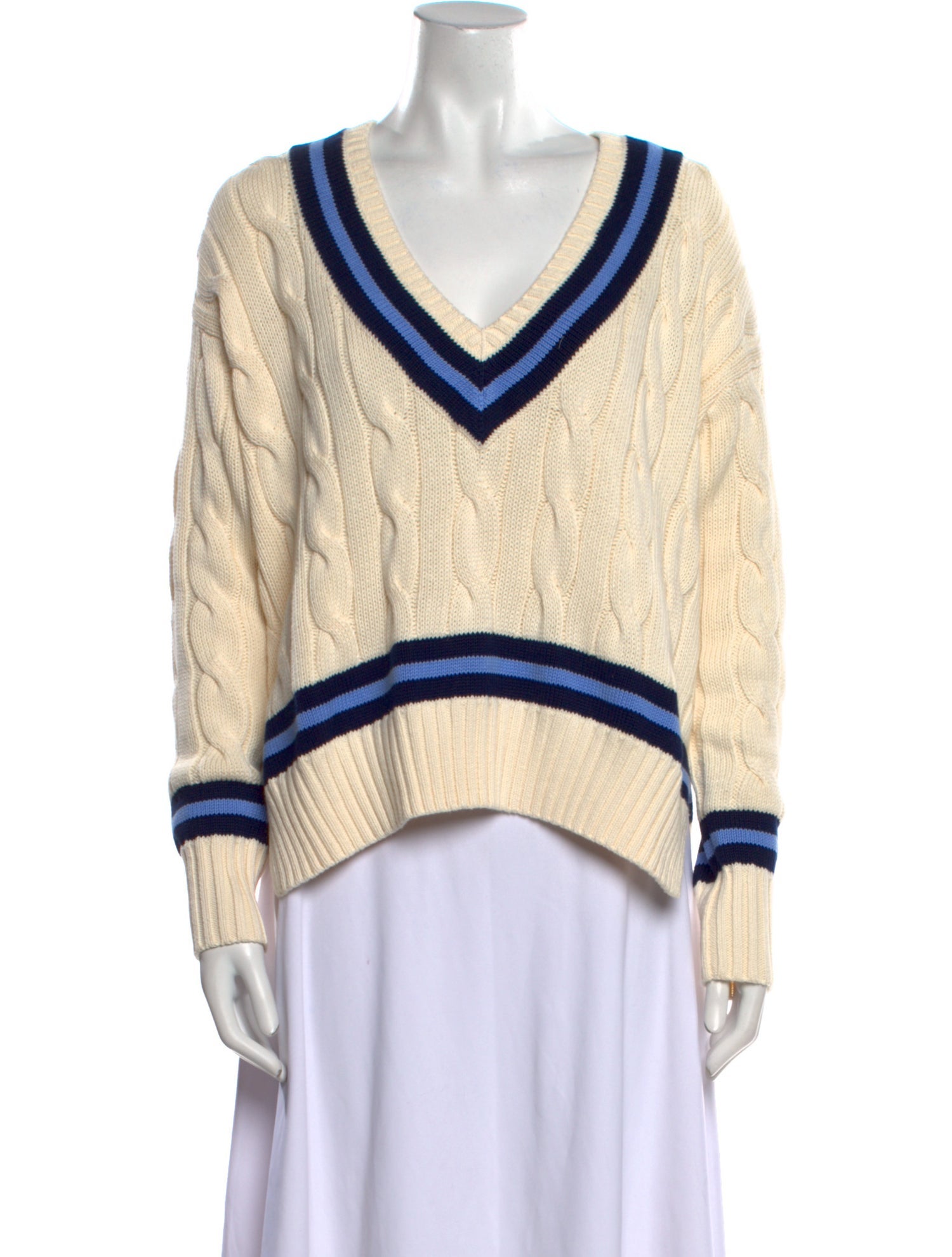 Polo Ralph Lauren Striped V-Neck Sweater
