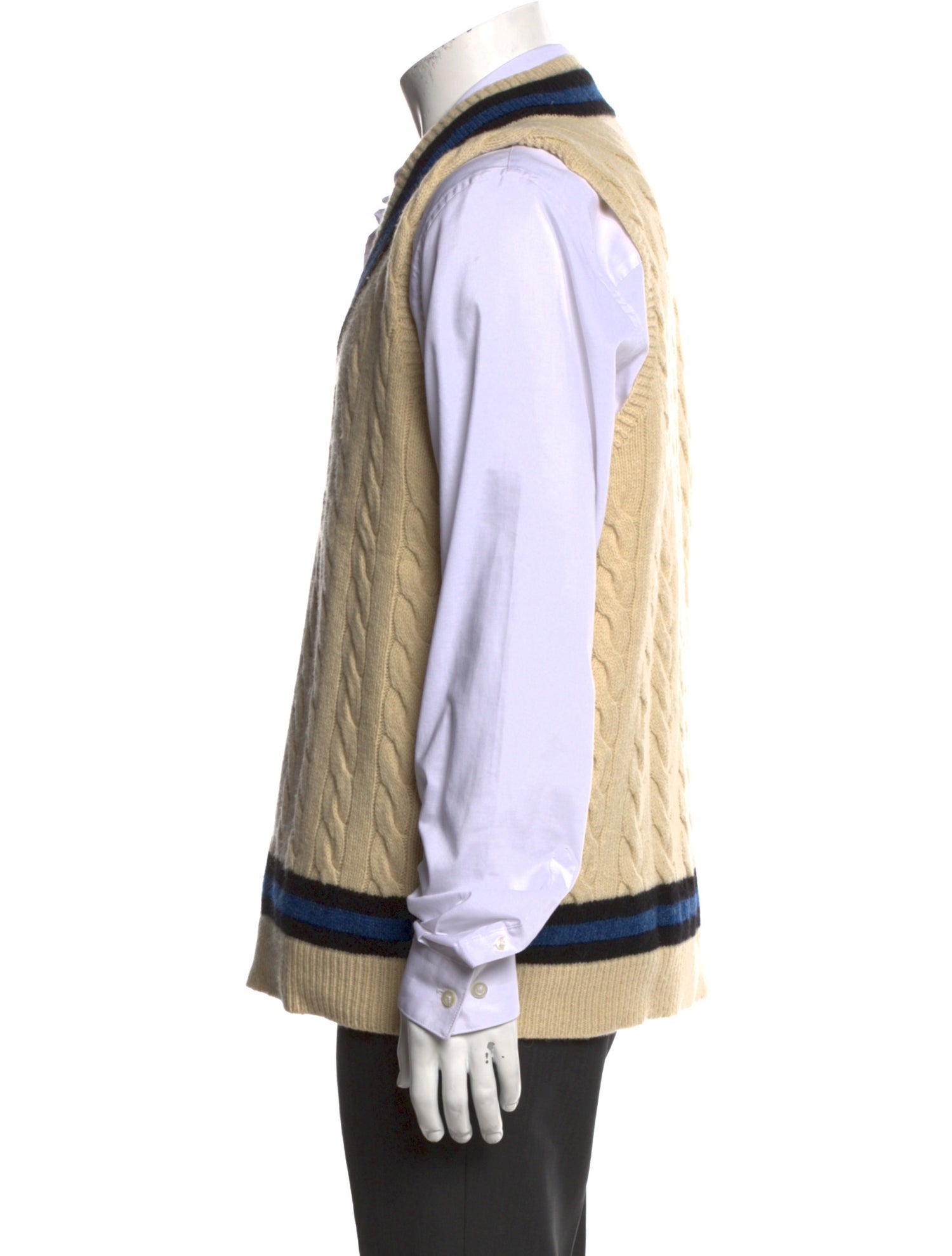Polo Ralph Lauren Wool Striped Sweater Vest