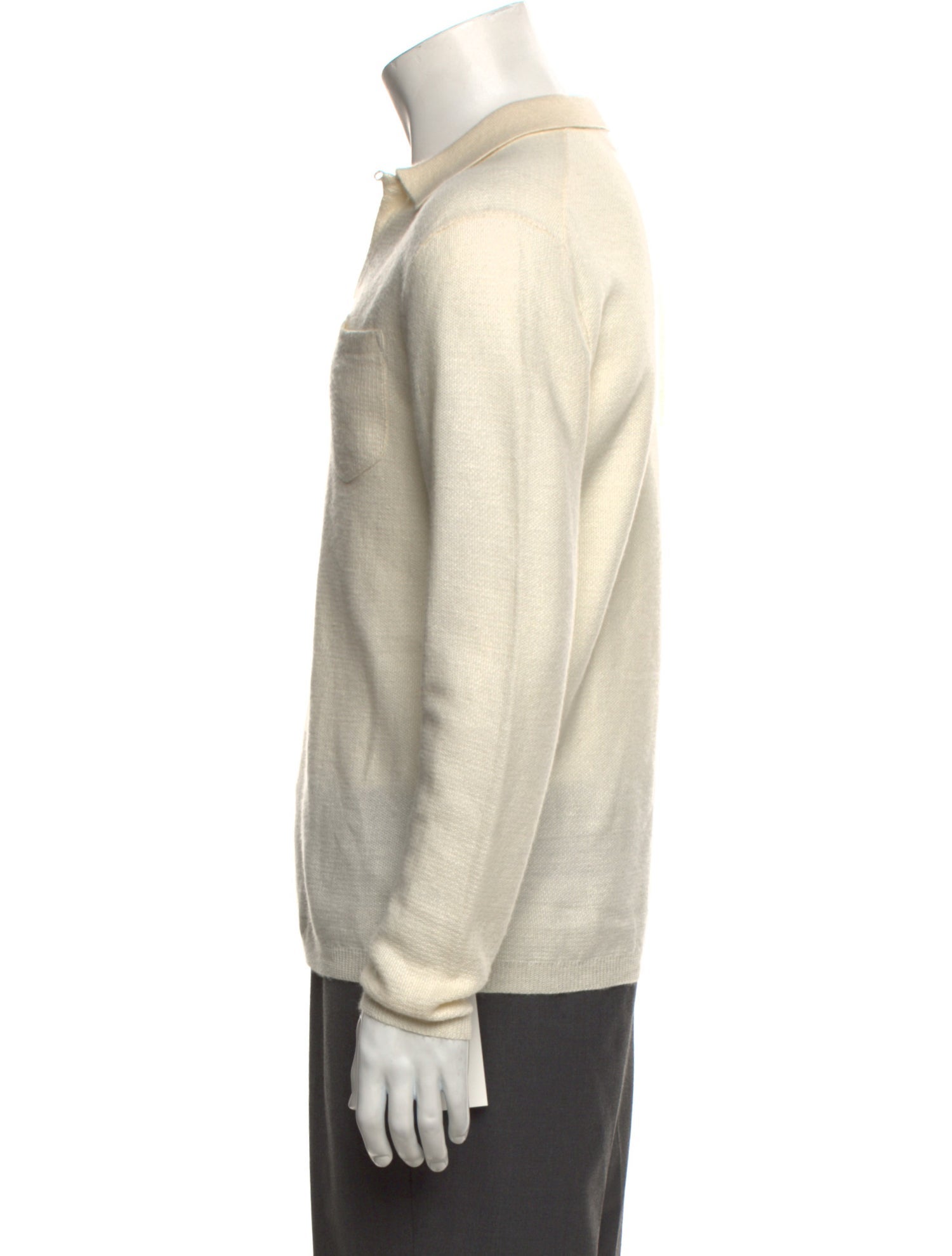 Polo Ralph Lauren Linen V-Neck Polo Sweater