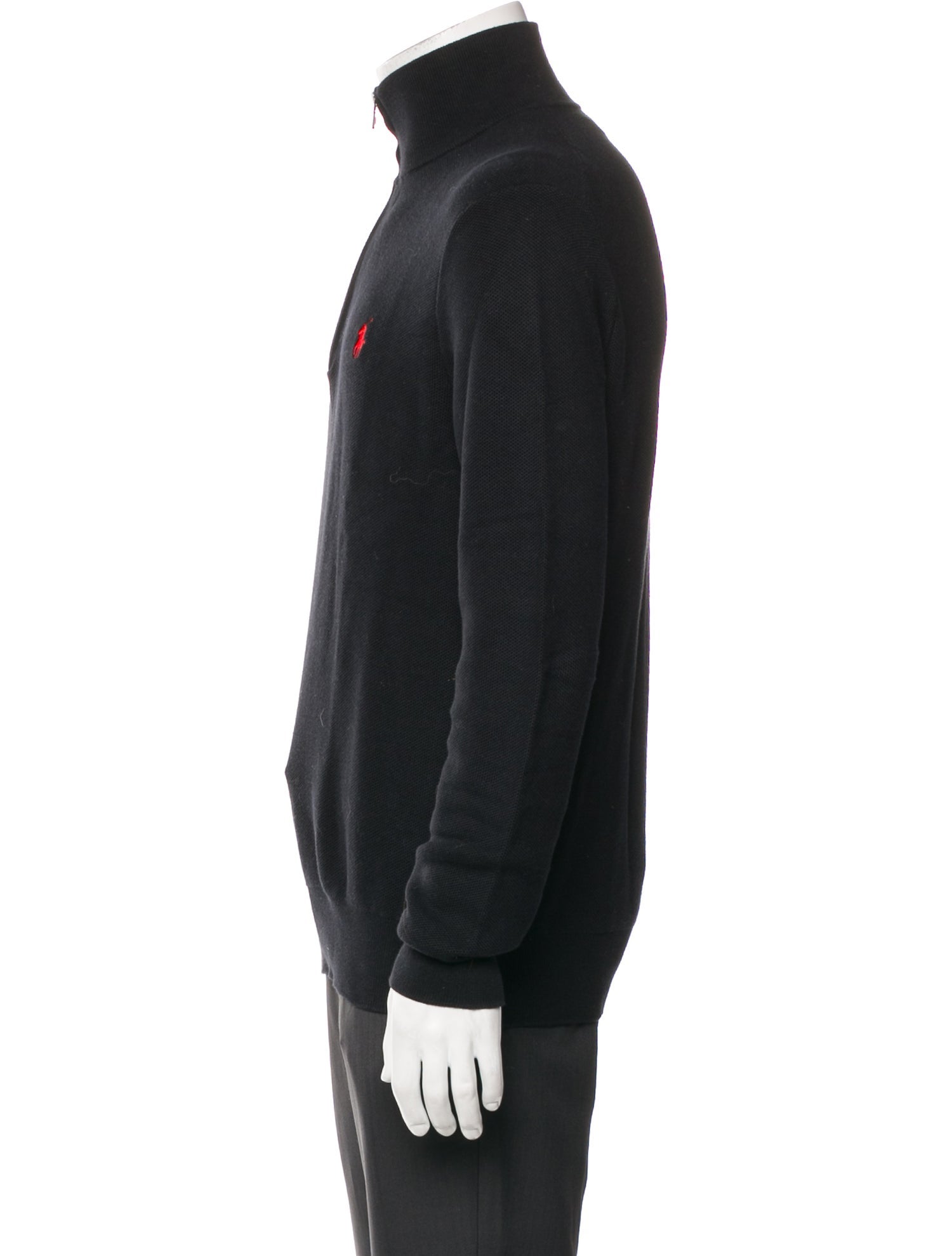 Polo Ralph Lauren Mock Neck Long Sleeve Polo Sweater