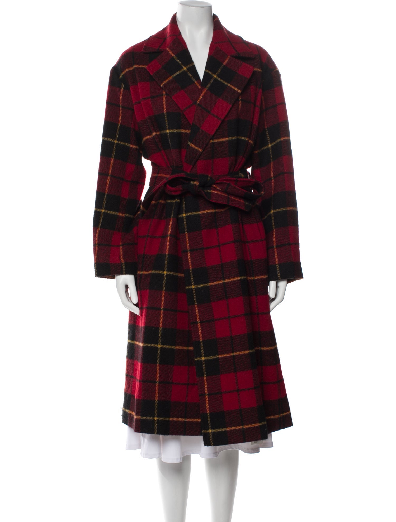 Polo Ralph Lauren Plaid Print Peacoat