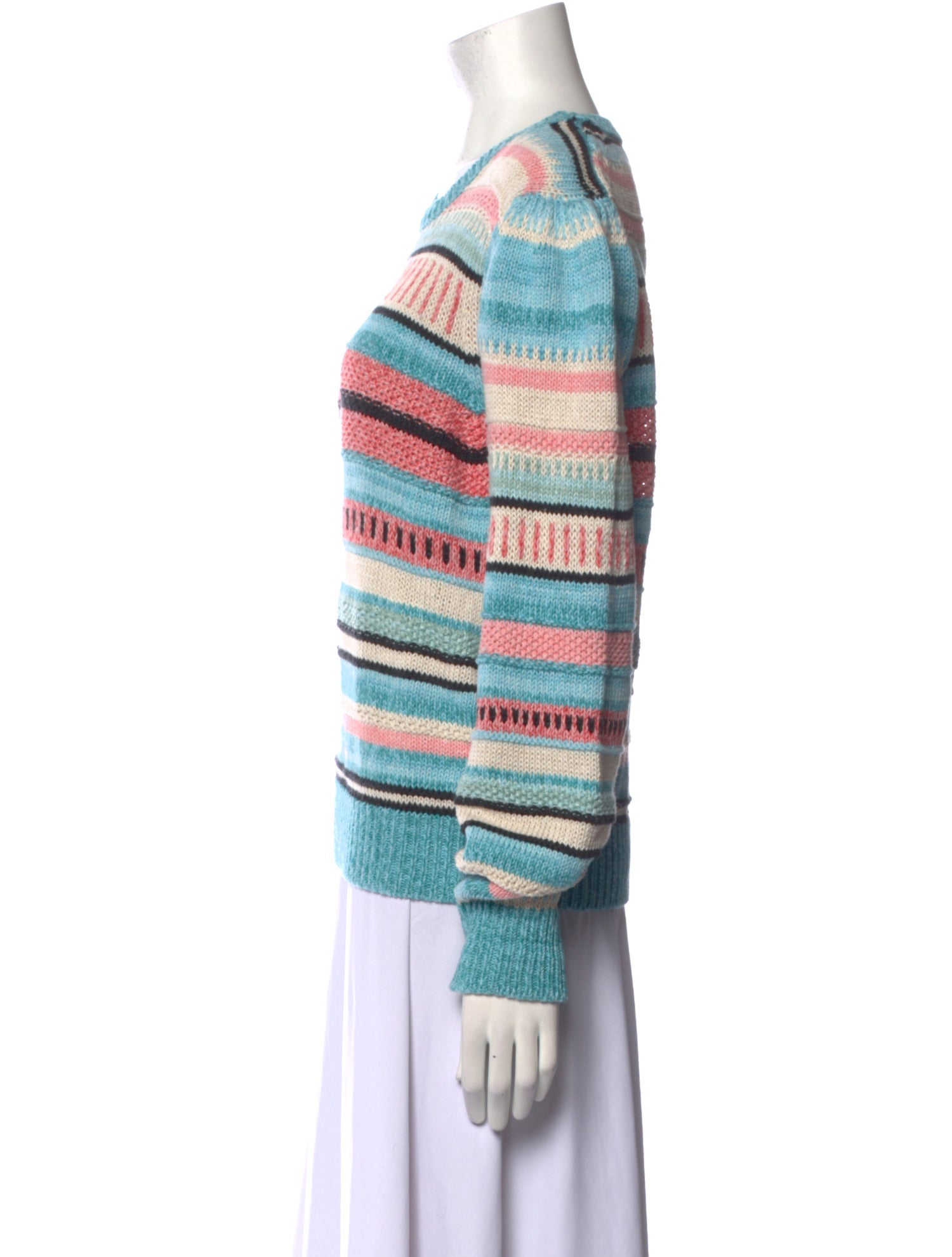 Polo Ralph Lauren Striped Scoop Neck Sweater