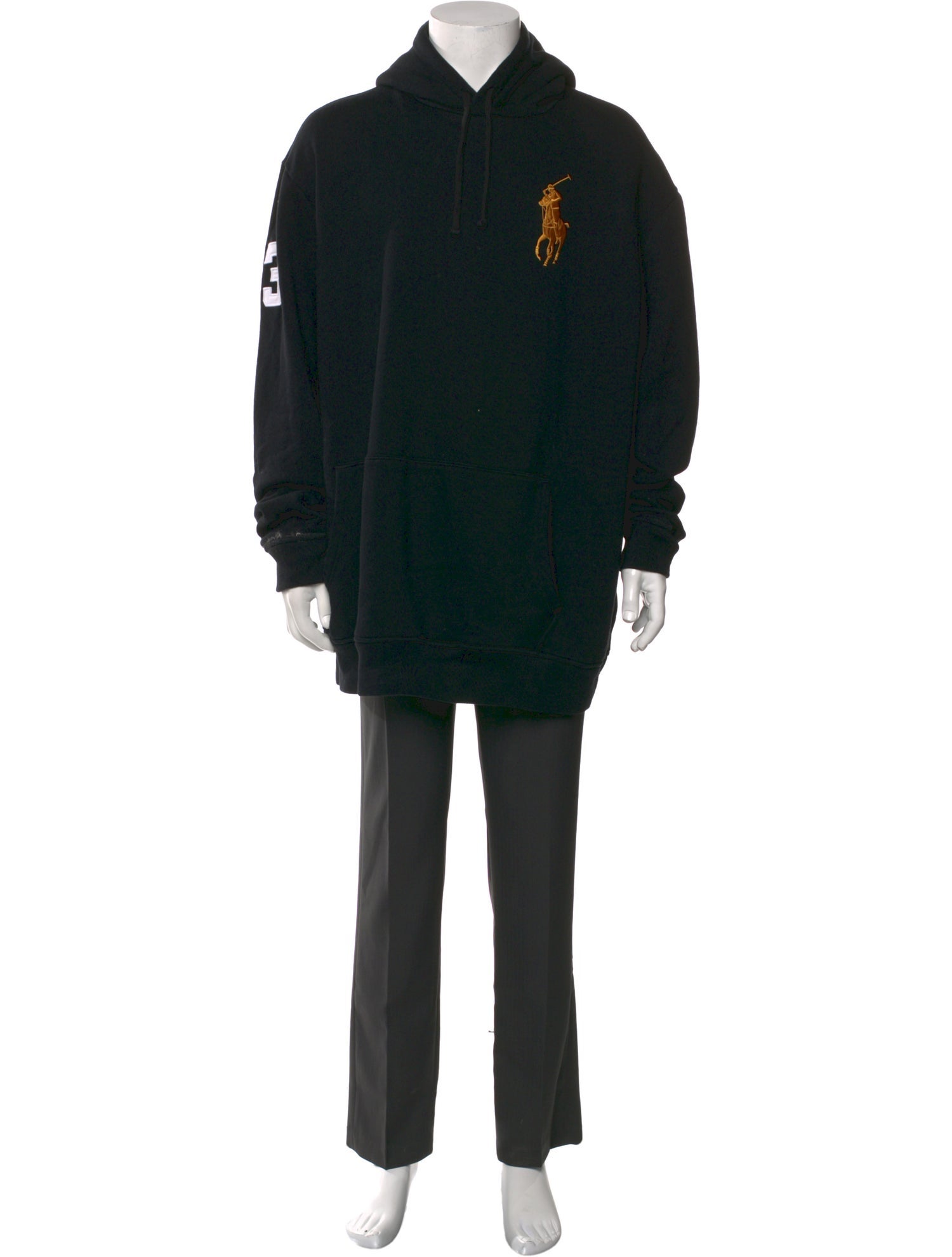 Polo Ralph Lauren Graphic Print Crew Neck Hoodie