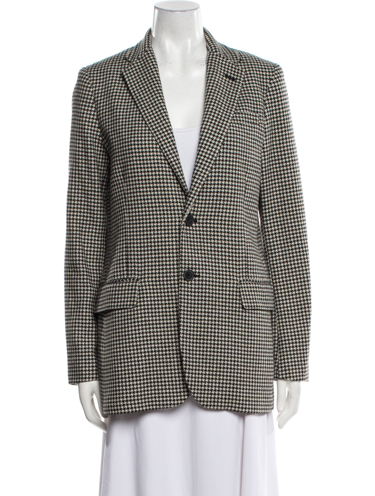 Polo Ralph Lauren Wool Houndstooth Print