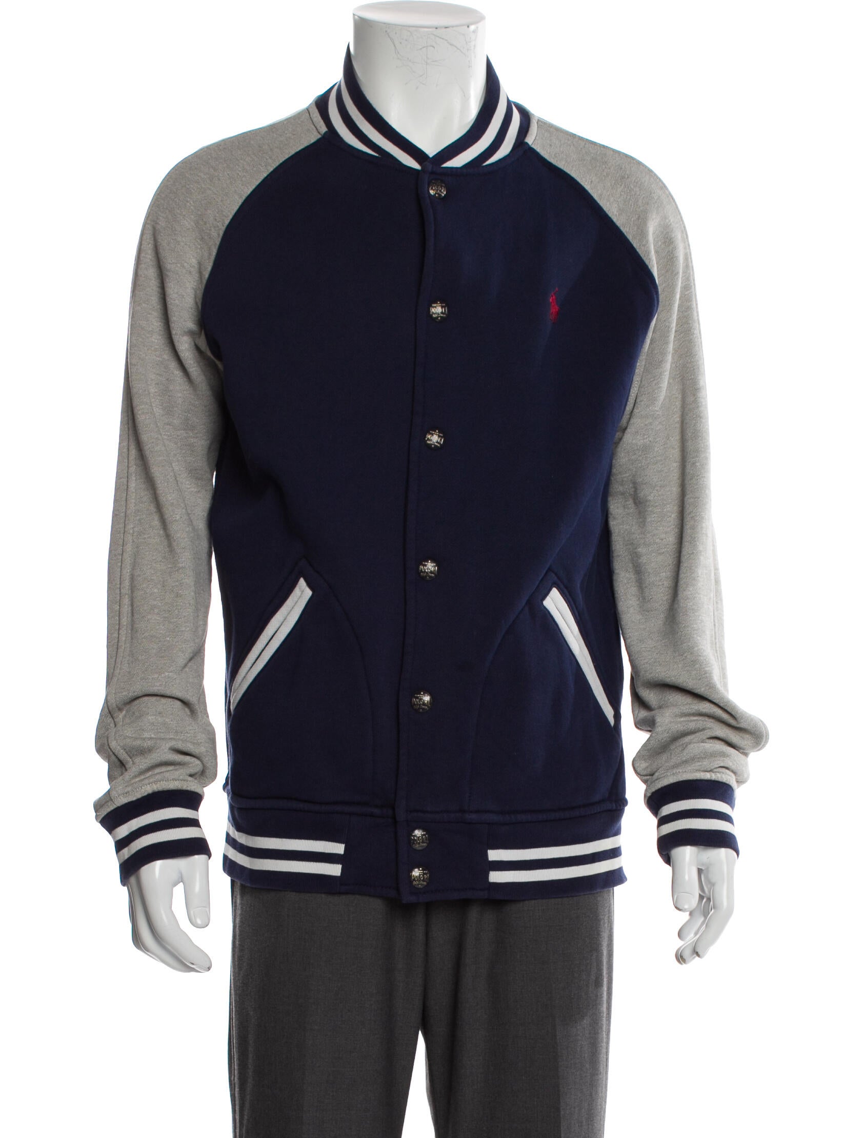 Polo Ralph Lauren Striped Varsity Jacket
