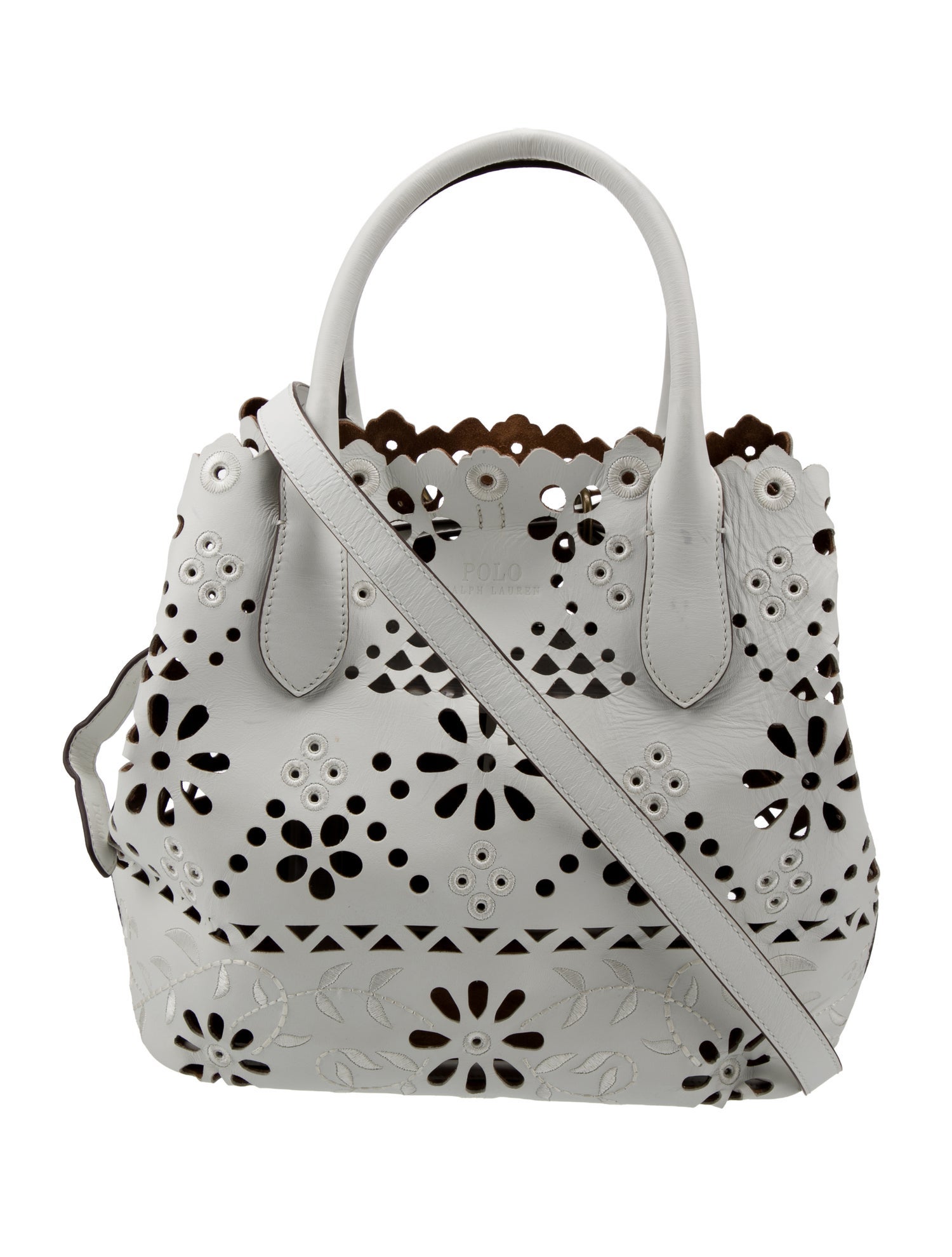 Polo Ralph Lauren Leather Bucket Bag