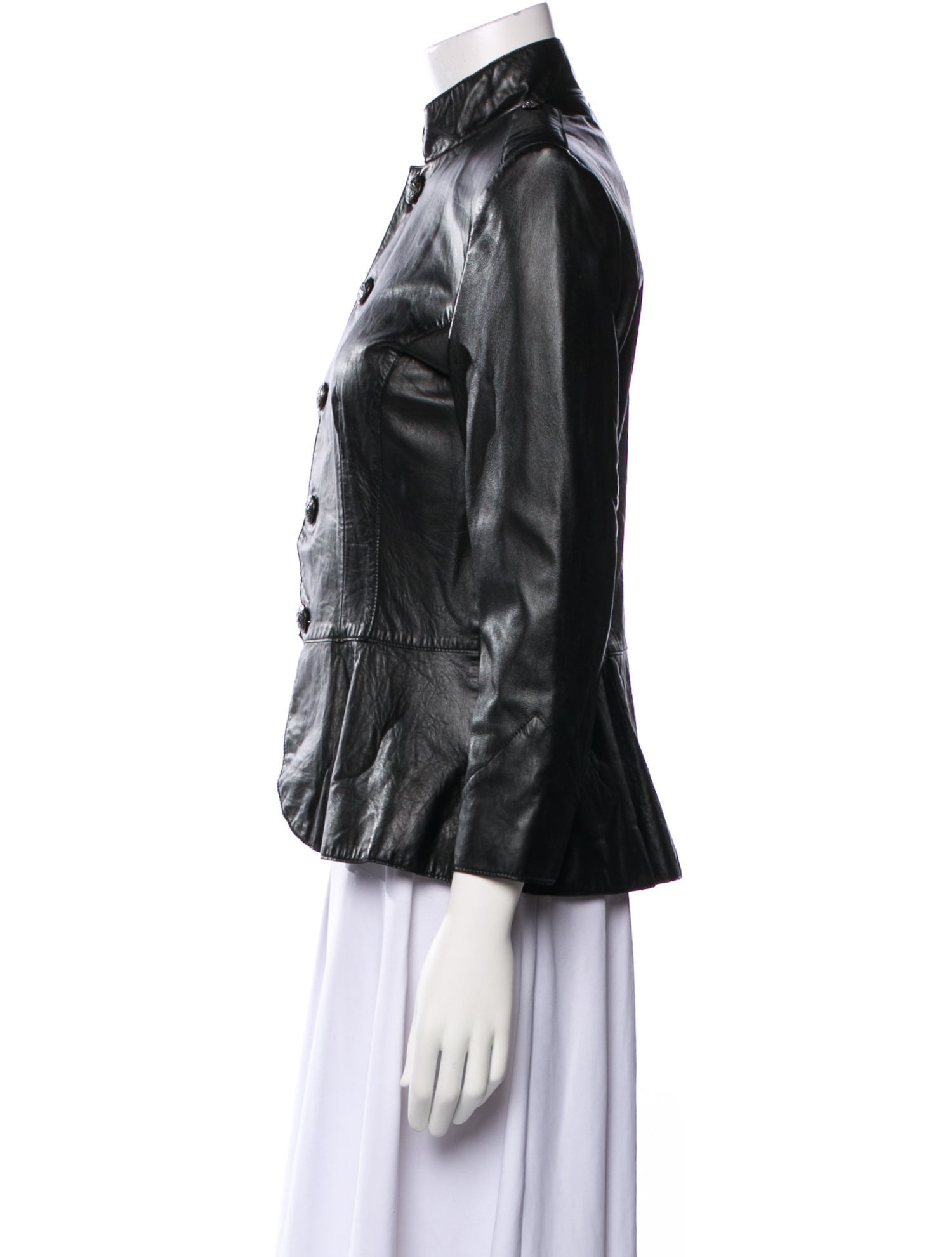 Polo Ralph Lauren Leather Evening Jacket