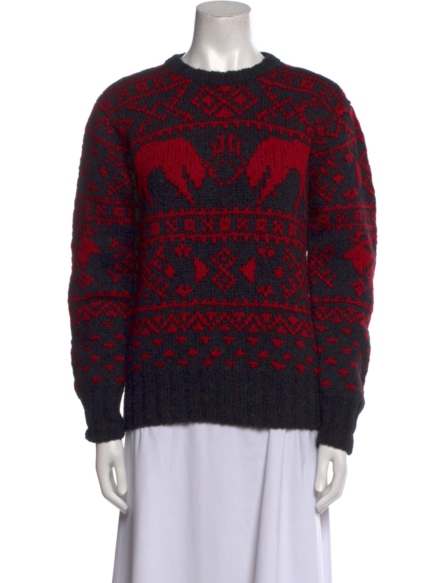 Polo Ralph Lauren Wool Printed Sweater