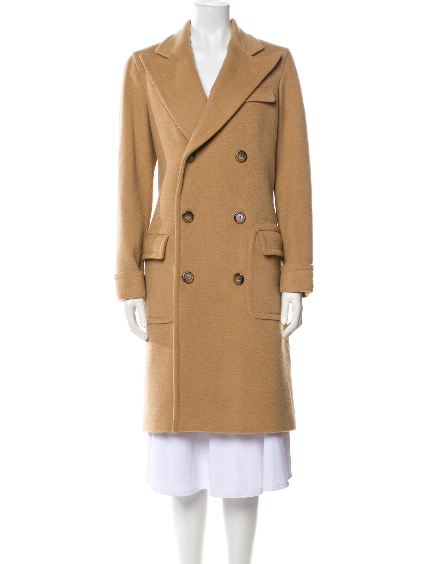 Polo Ralph Lauren Camel Hair Peacoat