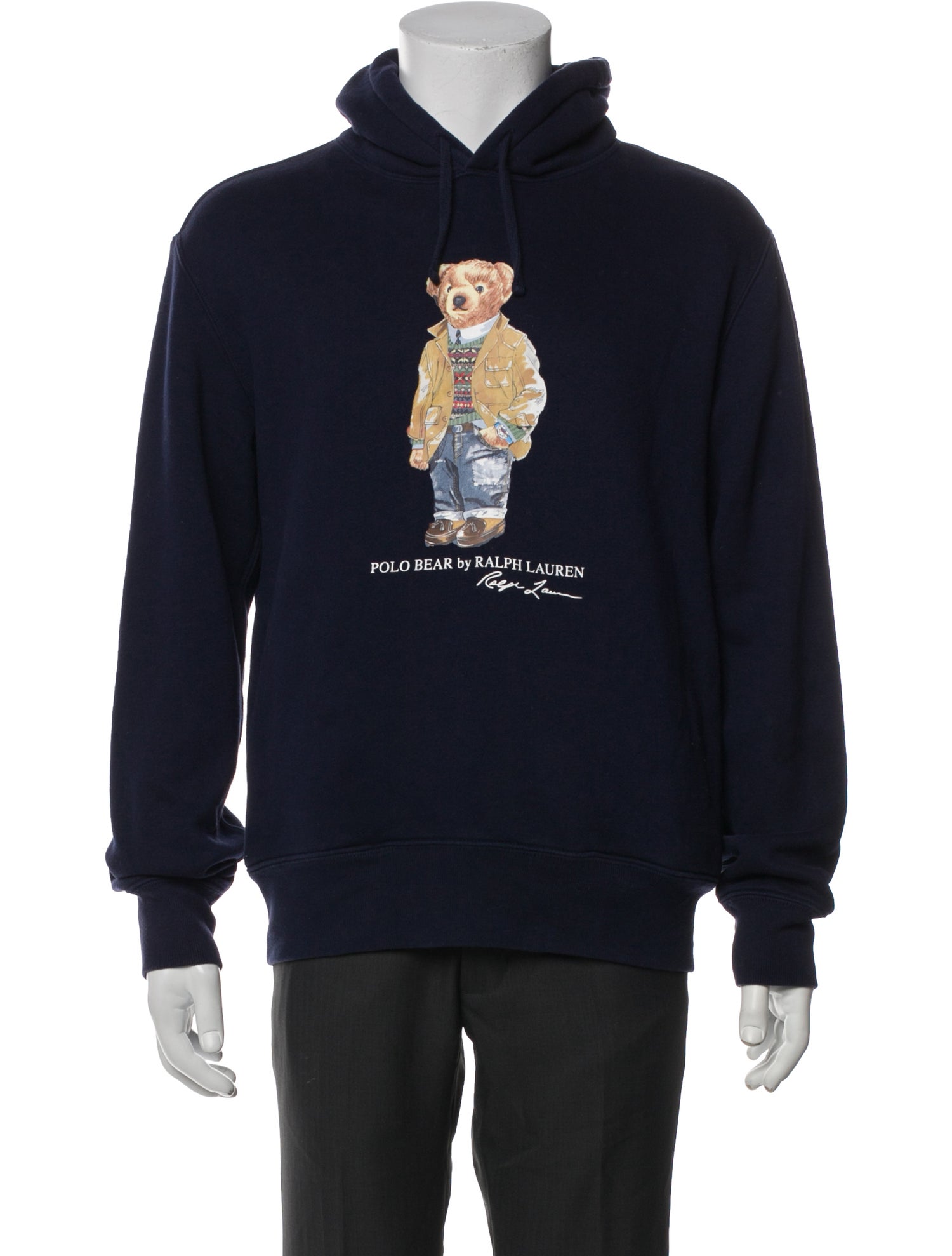 Polo Ralph Lauren Graphic Print Crew Neck Hoodie