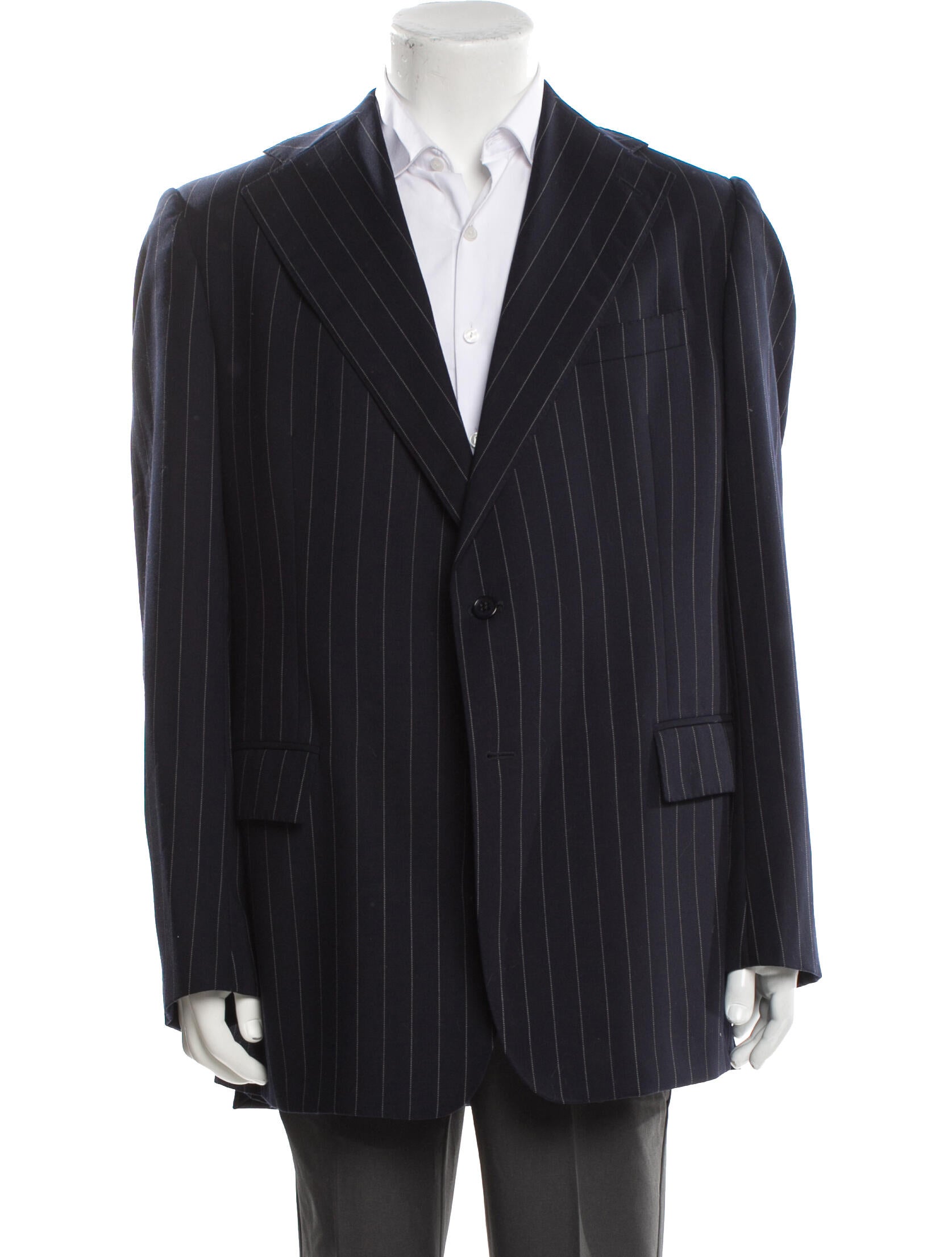 Polo Ralph Lauren Virgin Wool Striped Blazer