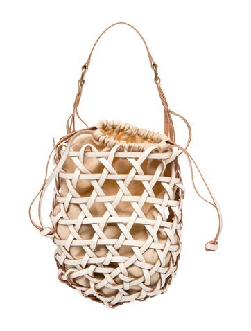 Polo Ralph Lauren Bucket Bags Leather Evening Bag