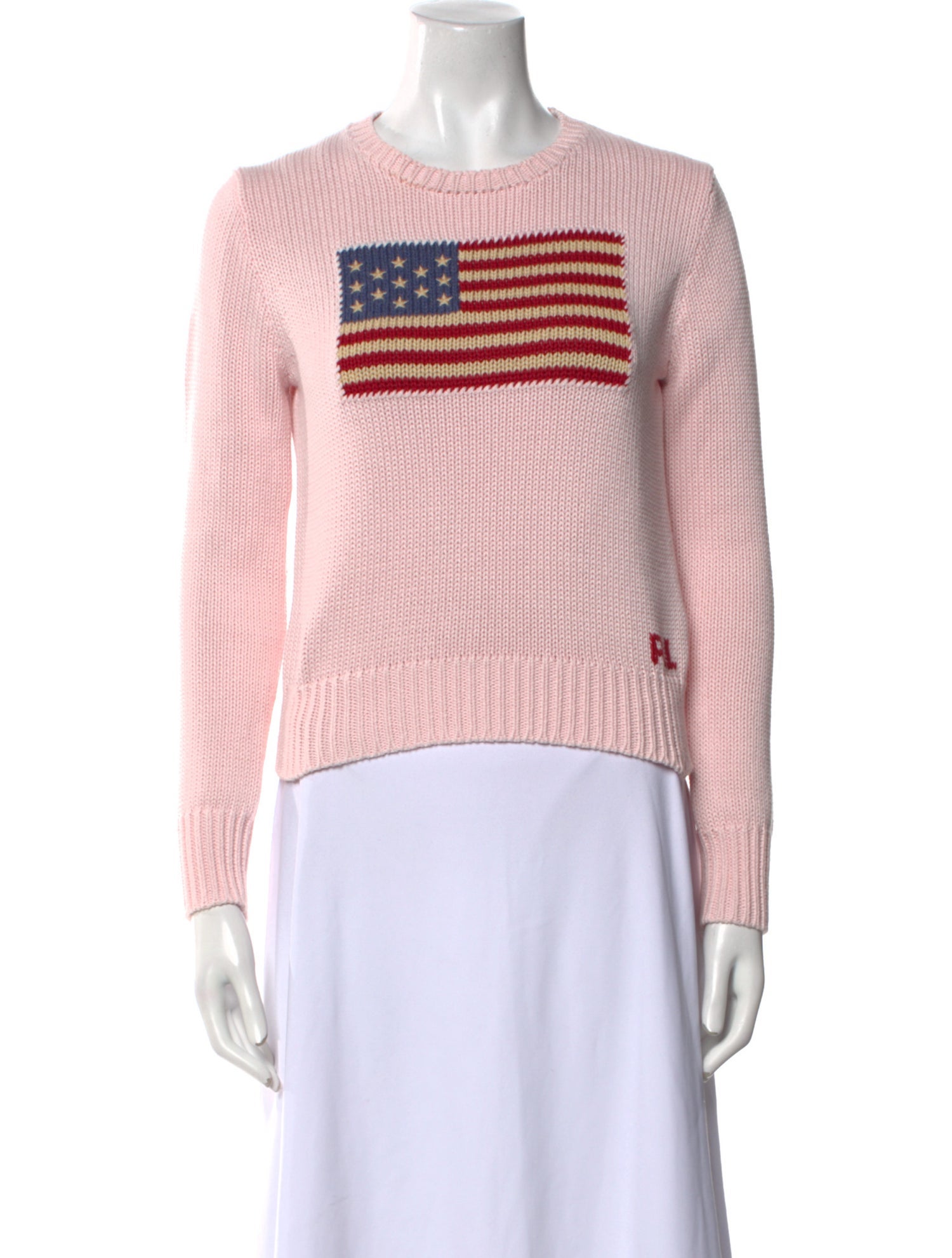 Polo Ralph Lauren Graphic Print Crew Neck Sweater