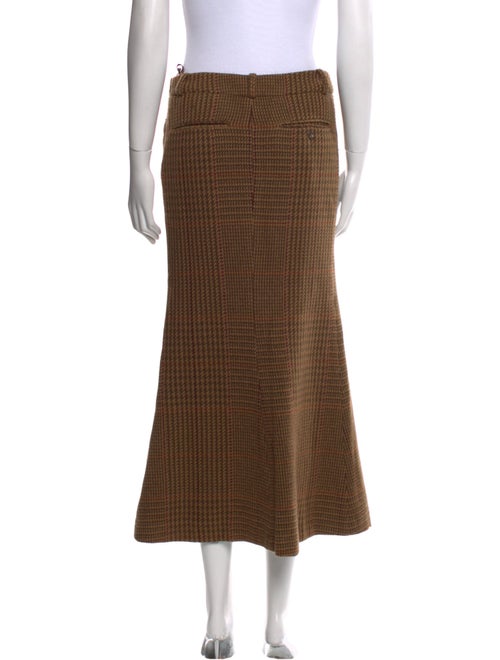 Polo Ralph Lauren Wool Midi Length Skirt