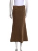Polo Ralph Lauren Wool Midi Length Skirt
