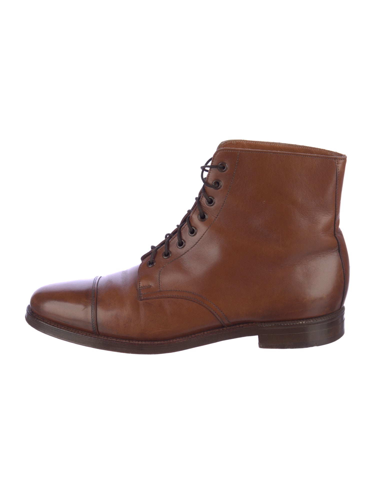 Polo Ralph Lauren Leather Lace-Up Boots
