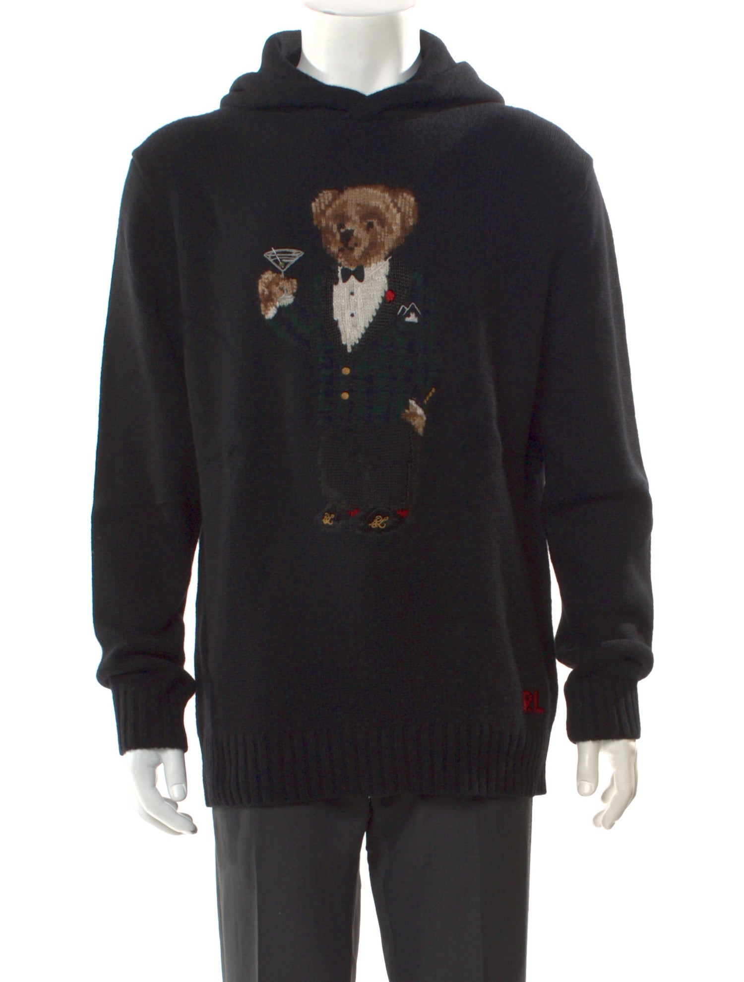 Polo Ralph Lauren Wool Graphic Print Pullover