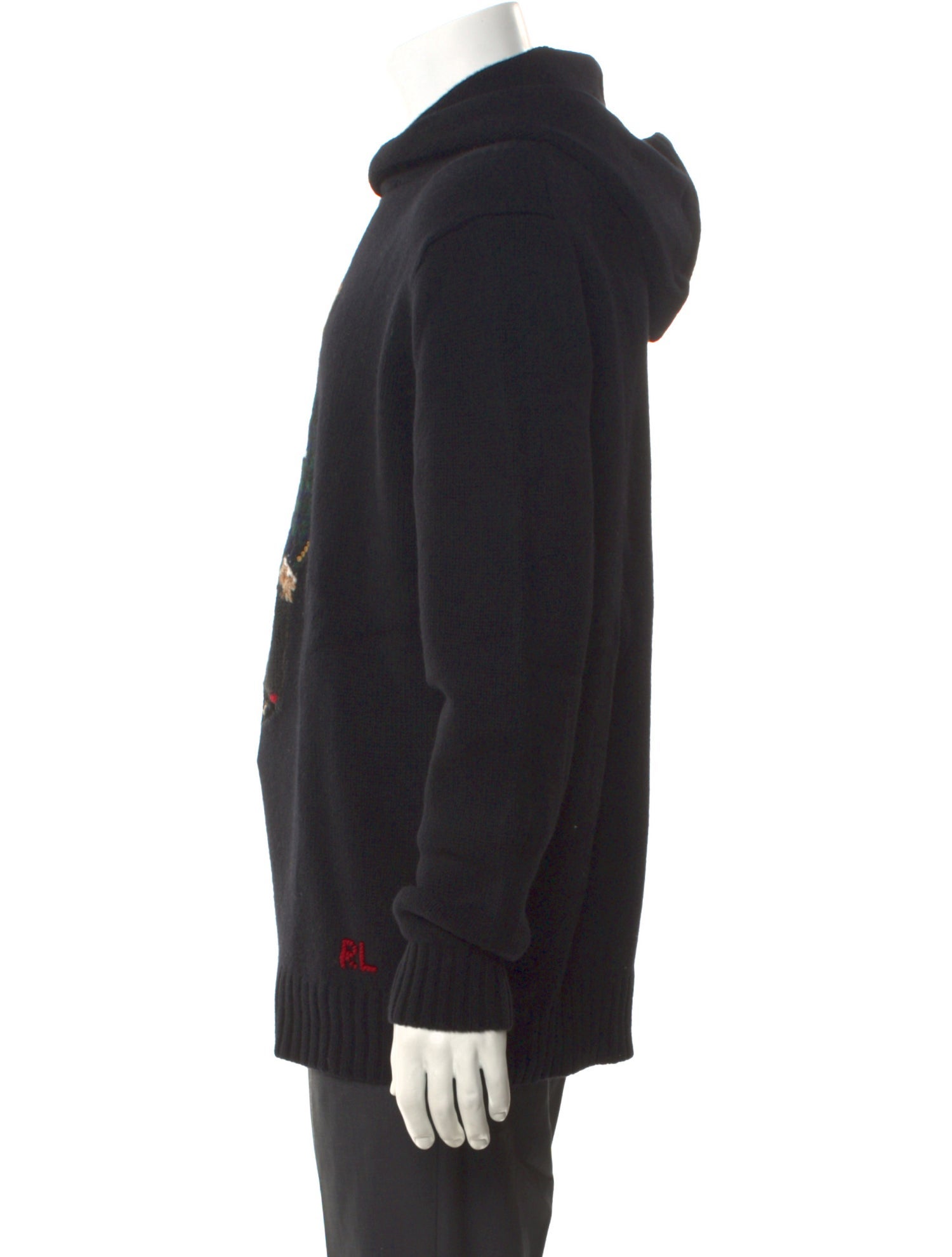 Polo Ralph Lauren Wool Graphic Print Pullover