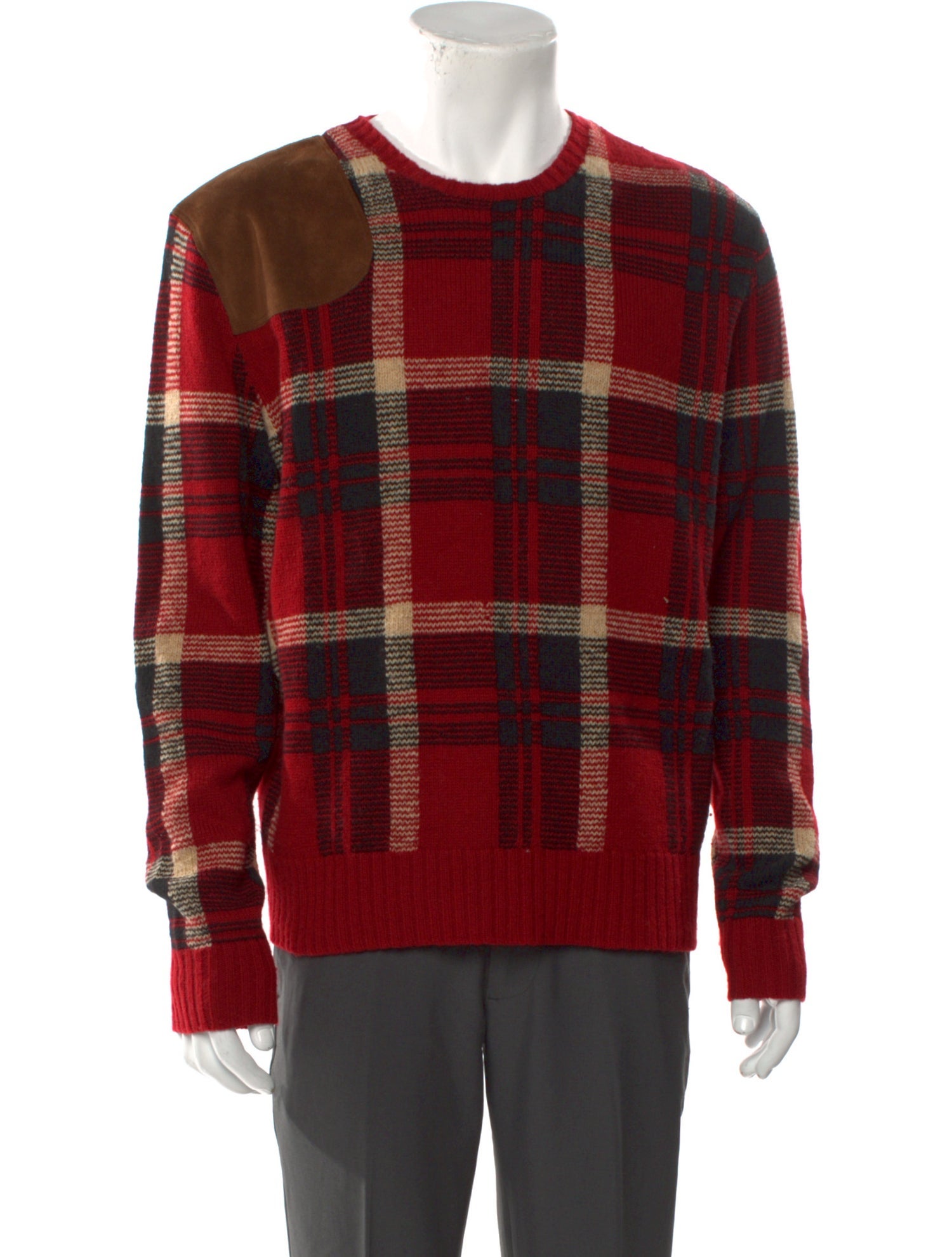 Polo Ralph Lauren Wool Plaid Print Pullover