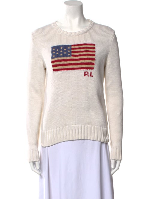 Polo Ralph Lauren Graphic Print Crew Neck Sweater