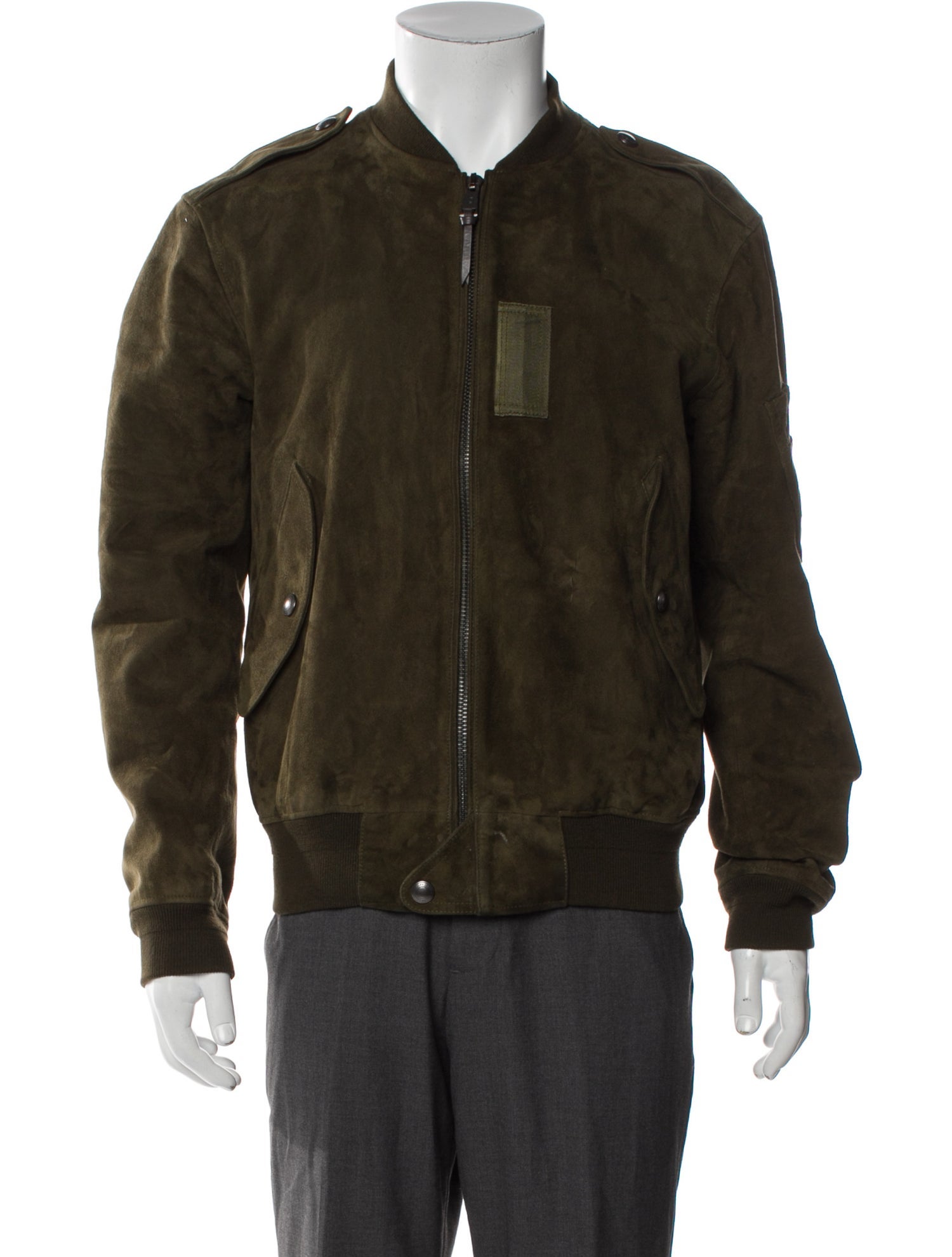 Polo Ralph Lauren Suede Bomber Jacket