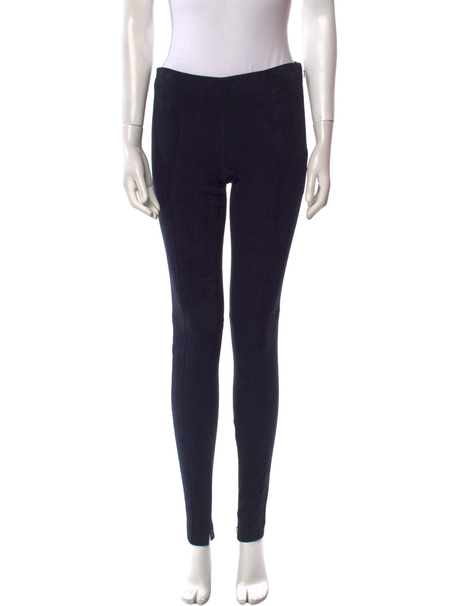 Polo Ralph Lauren Suede Skinny Leg Pants