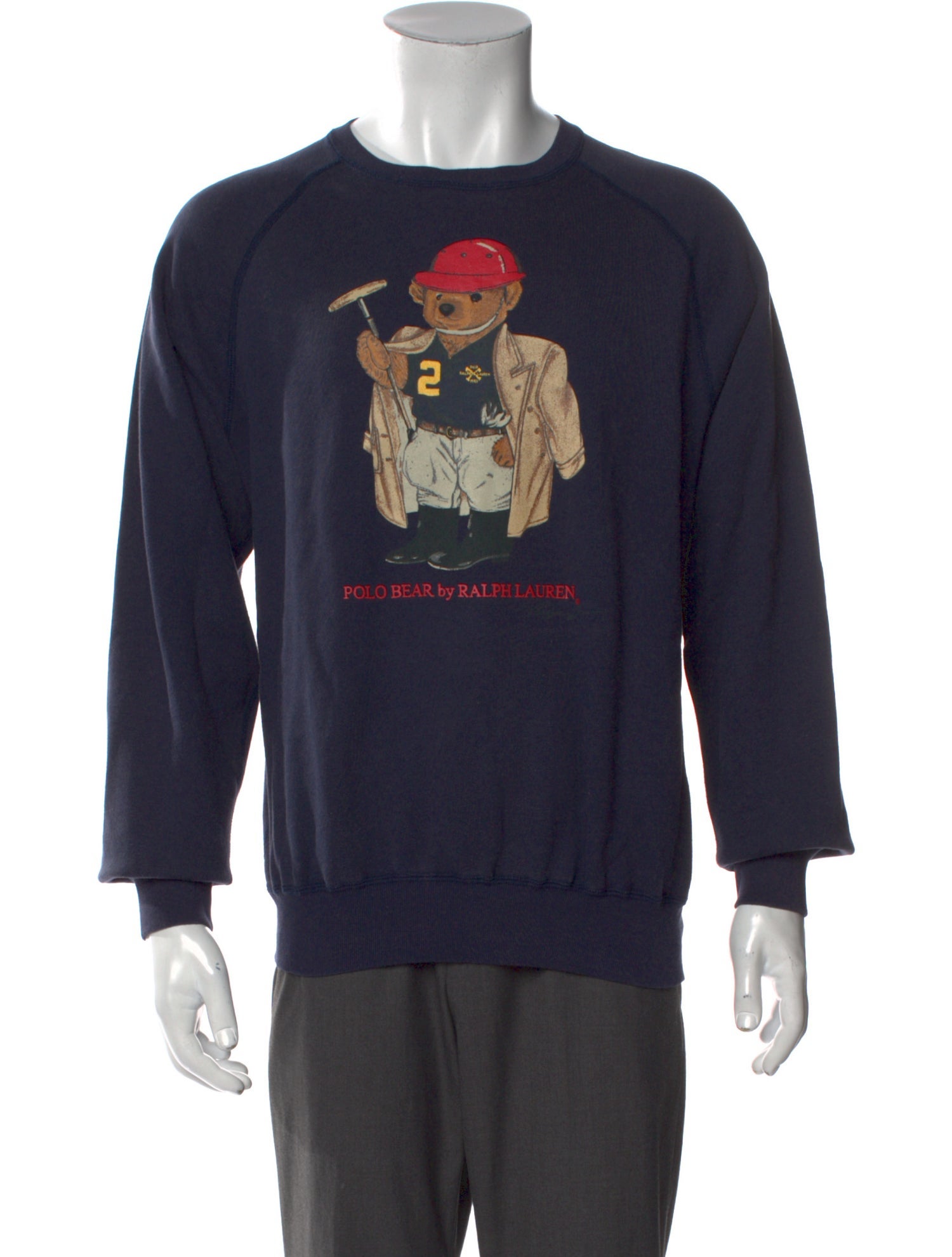 Polo Ralph Lauren Graphic Print Crew Neck Sweatshirt