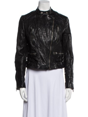 Polo Ralph Lauren Jackets Leather Biker Jacket M