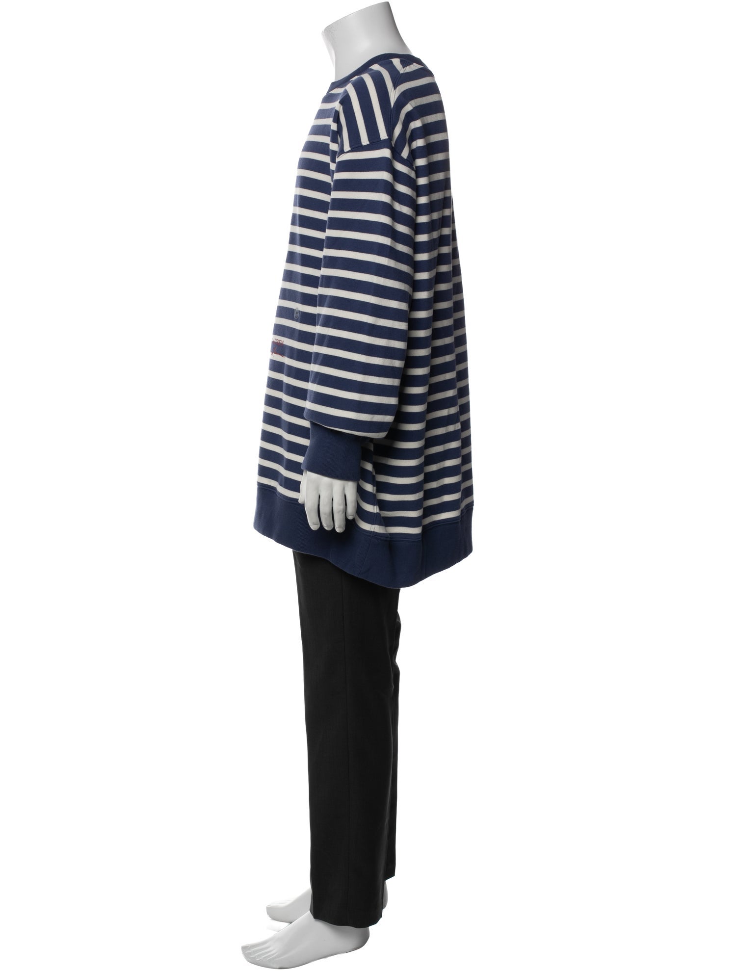 Polo Ralph Lauren Striped Crew Neck Sweatshirt w/ Tags