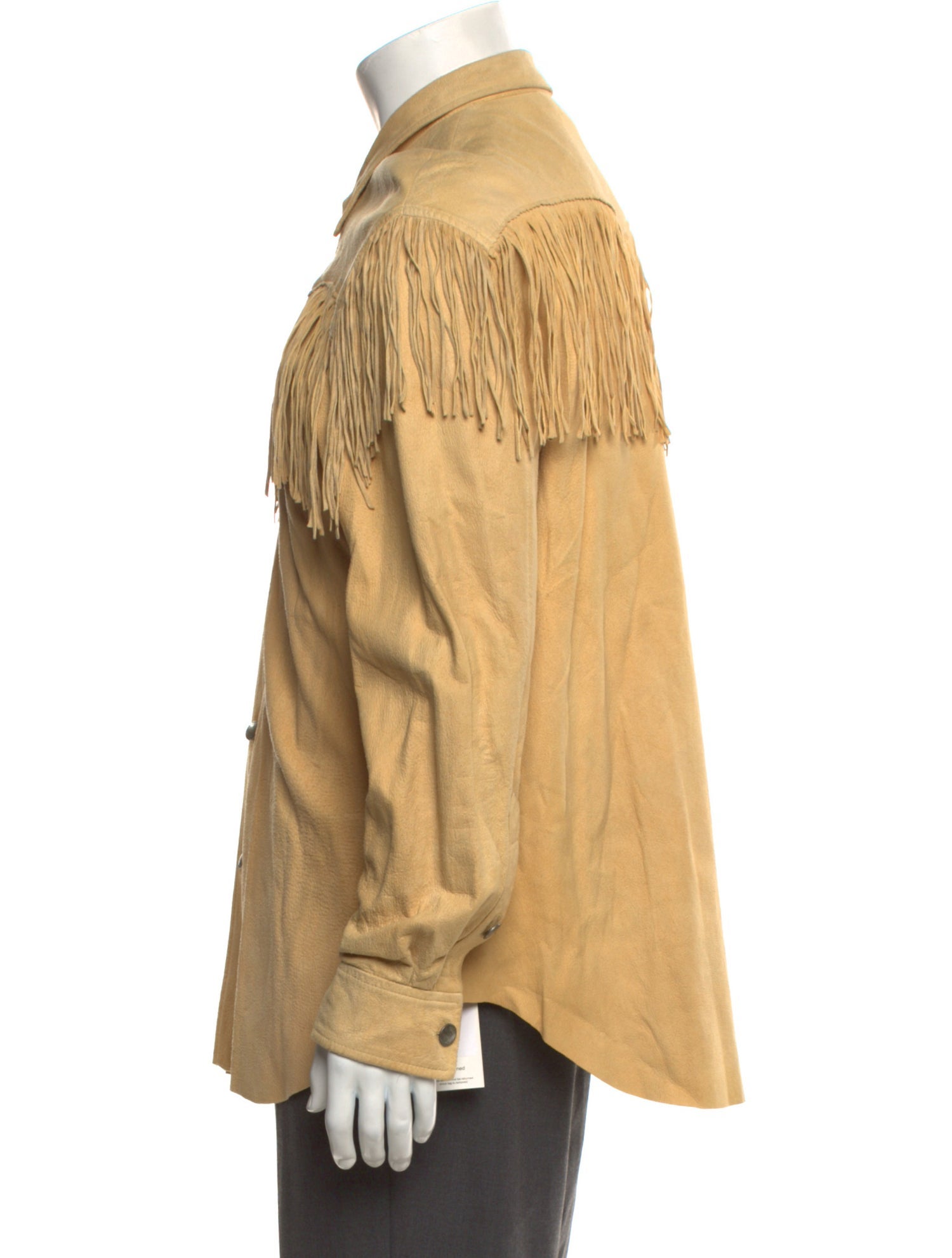 Polo Ralph Lauren Leather Long Sleeve Shirt