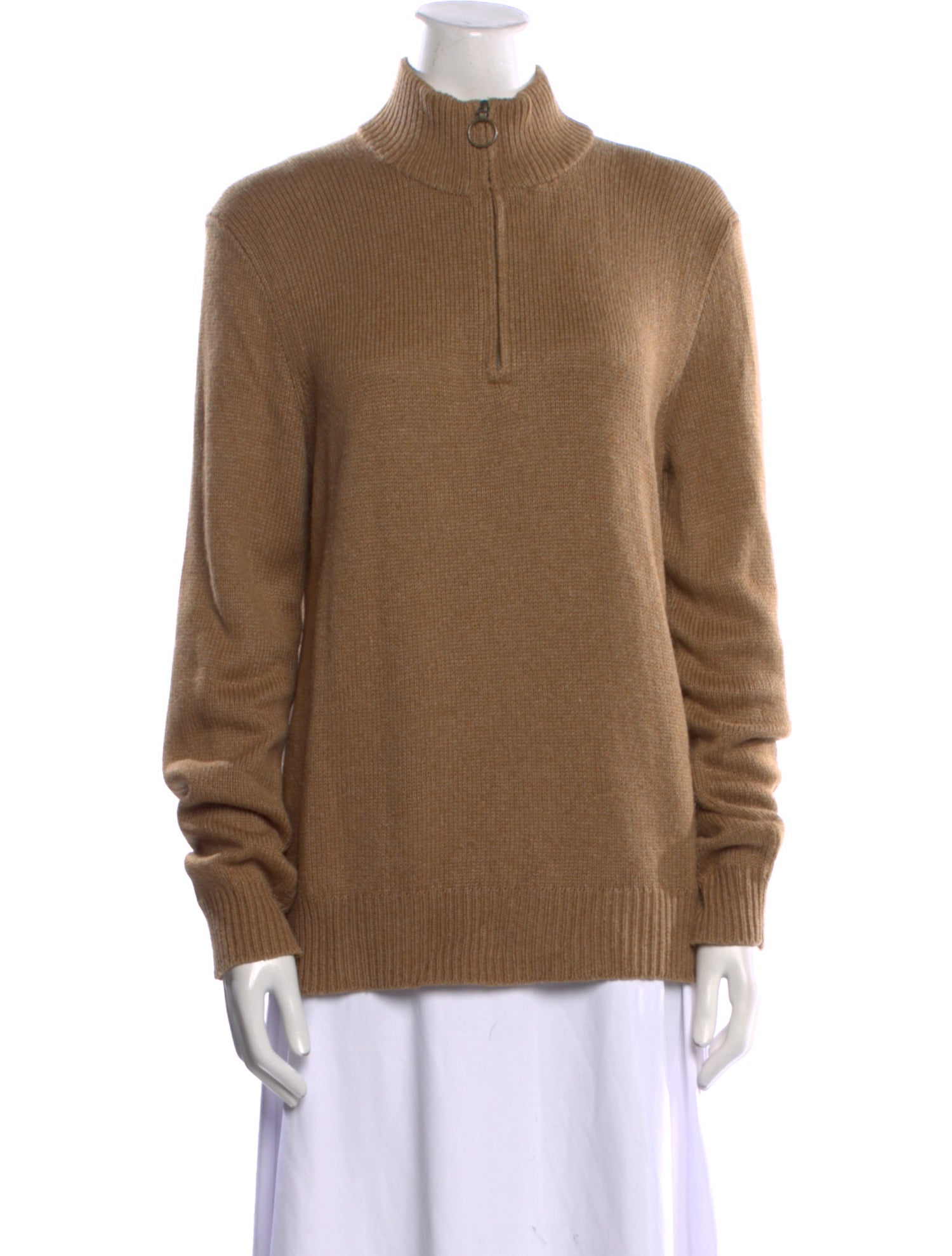 Polo Ralph Lauren Silk Mock Neck Sweater