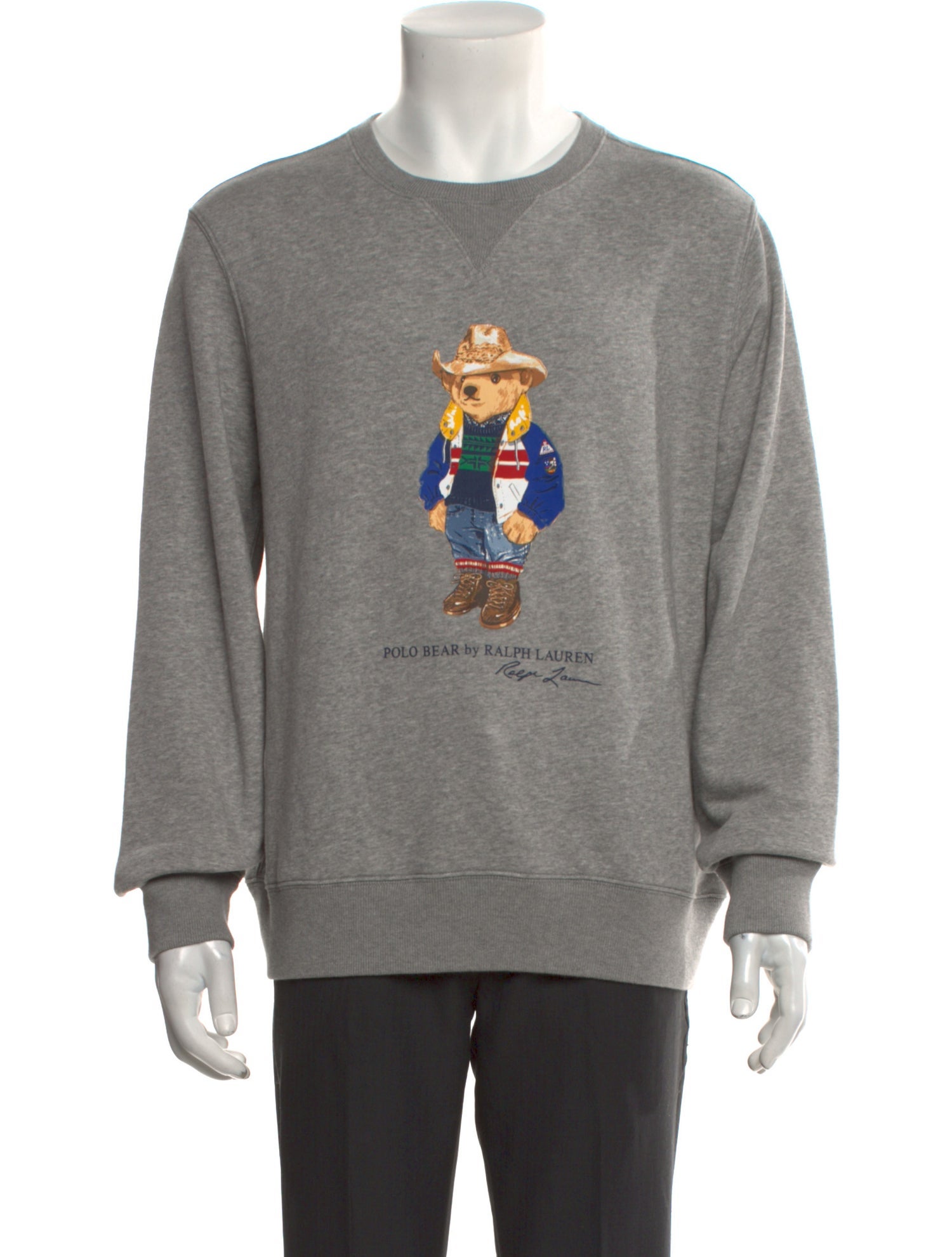 Polo Ralph Lauren Graphic Print Crew Neck Sweatshirt