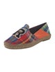 Polo Ralph Lauren Plaid Print Embroidered Accent Slides