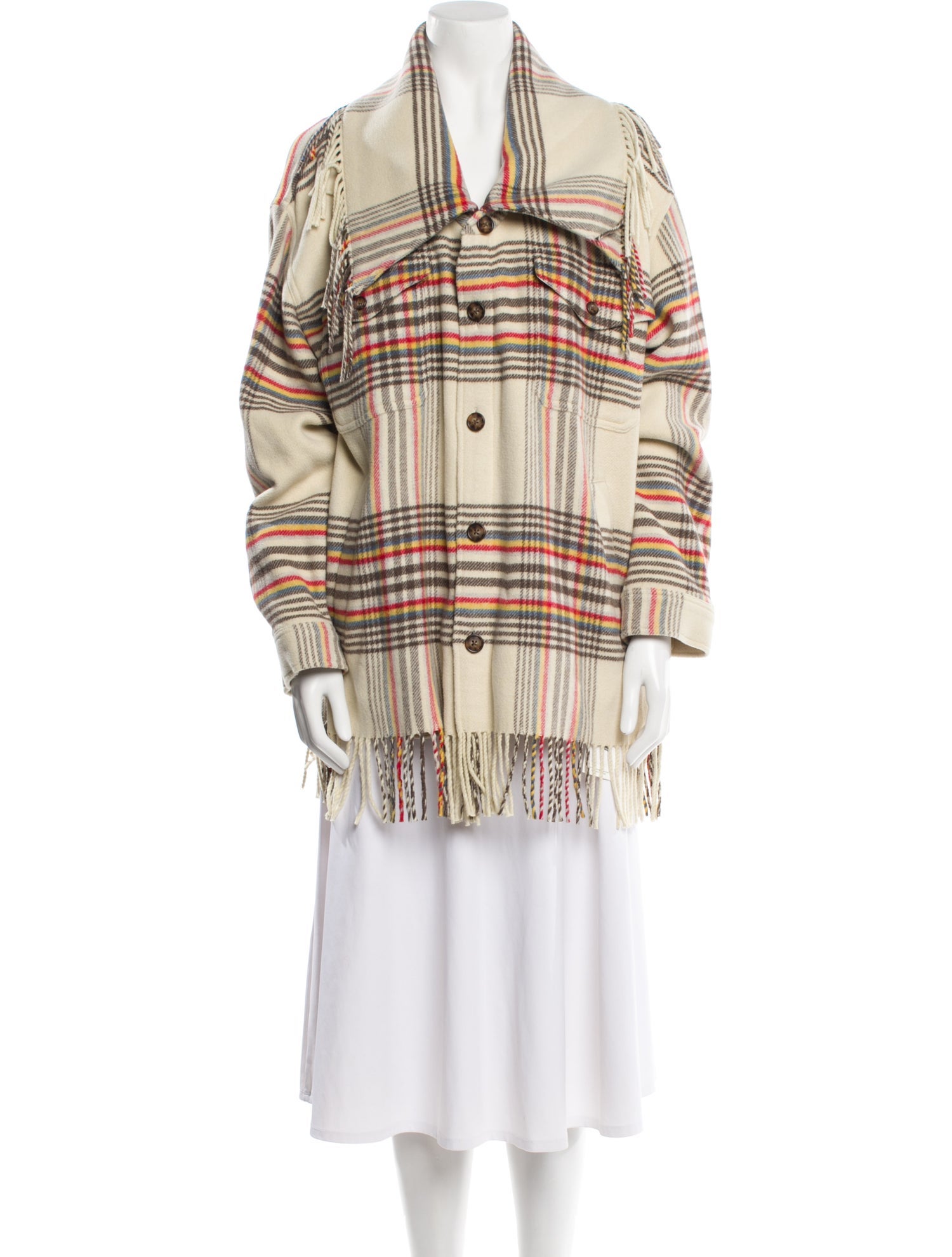 Polo Ralph Lauren Plaid Print Coat