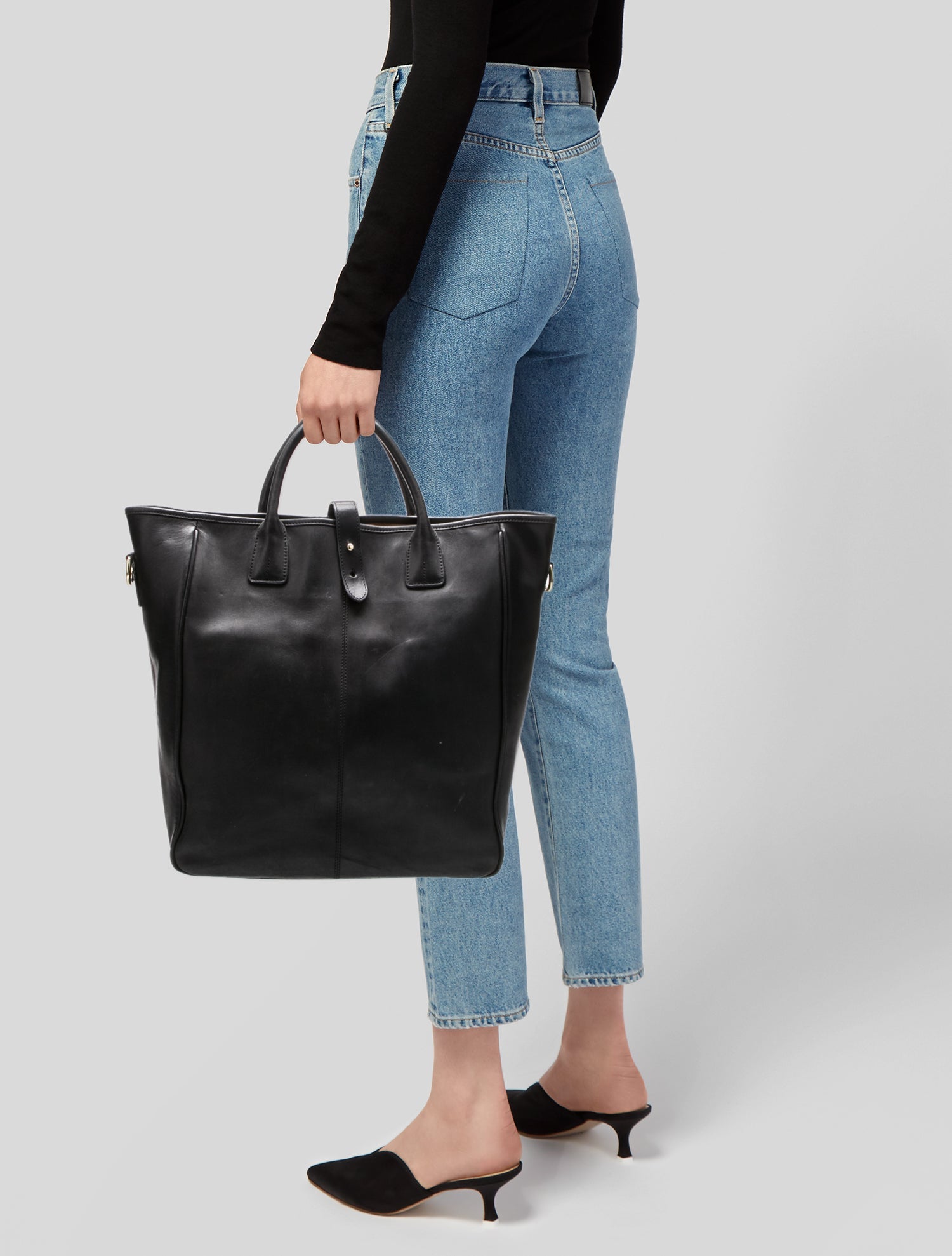 Polo Ralph Lauren Leather Tote