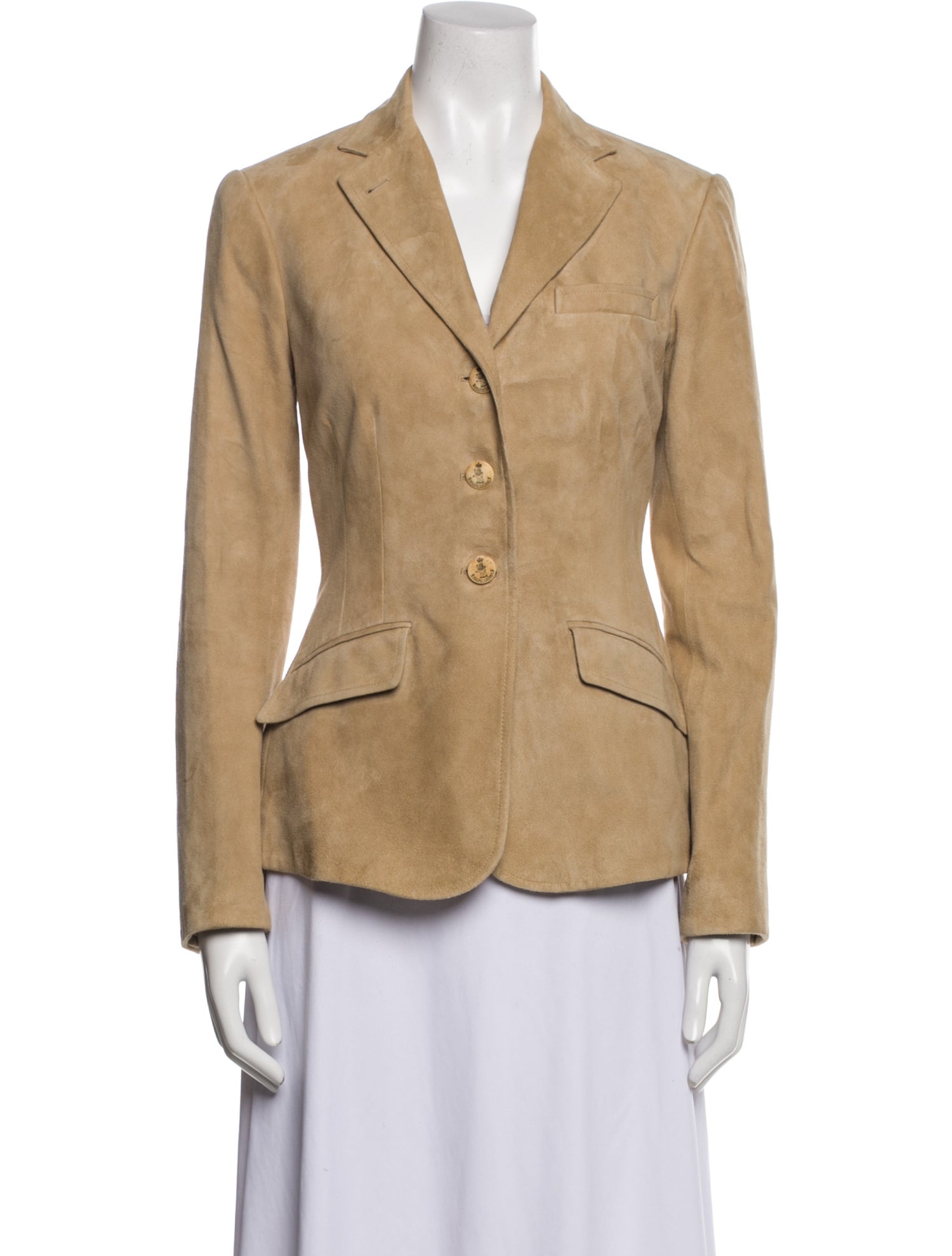 Polo Ralph Lauren Leather Blazer w/ Tags