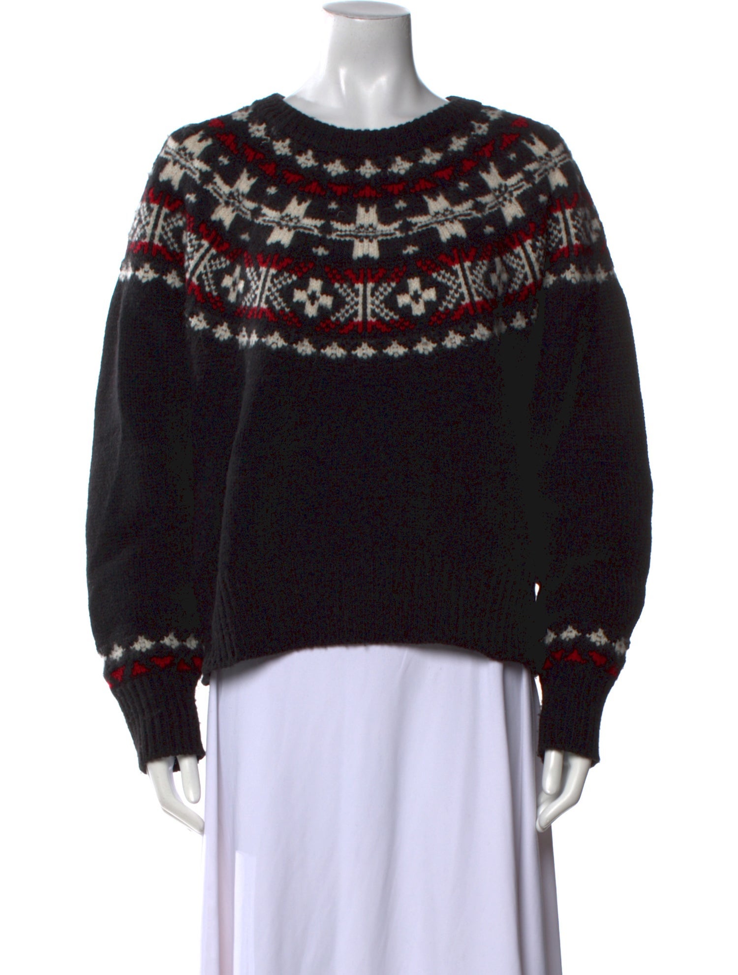 Polo Ralph Lauren Wool Printed Sweater