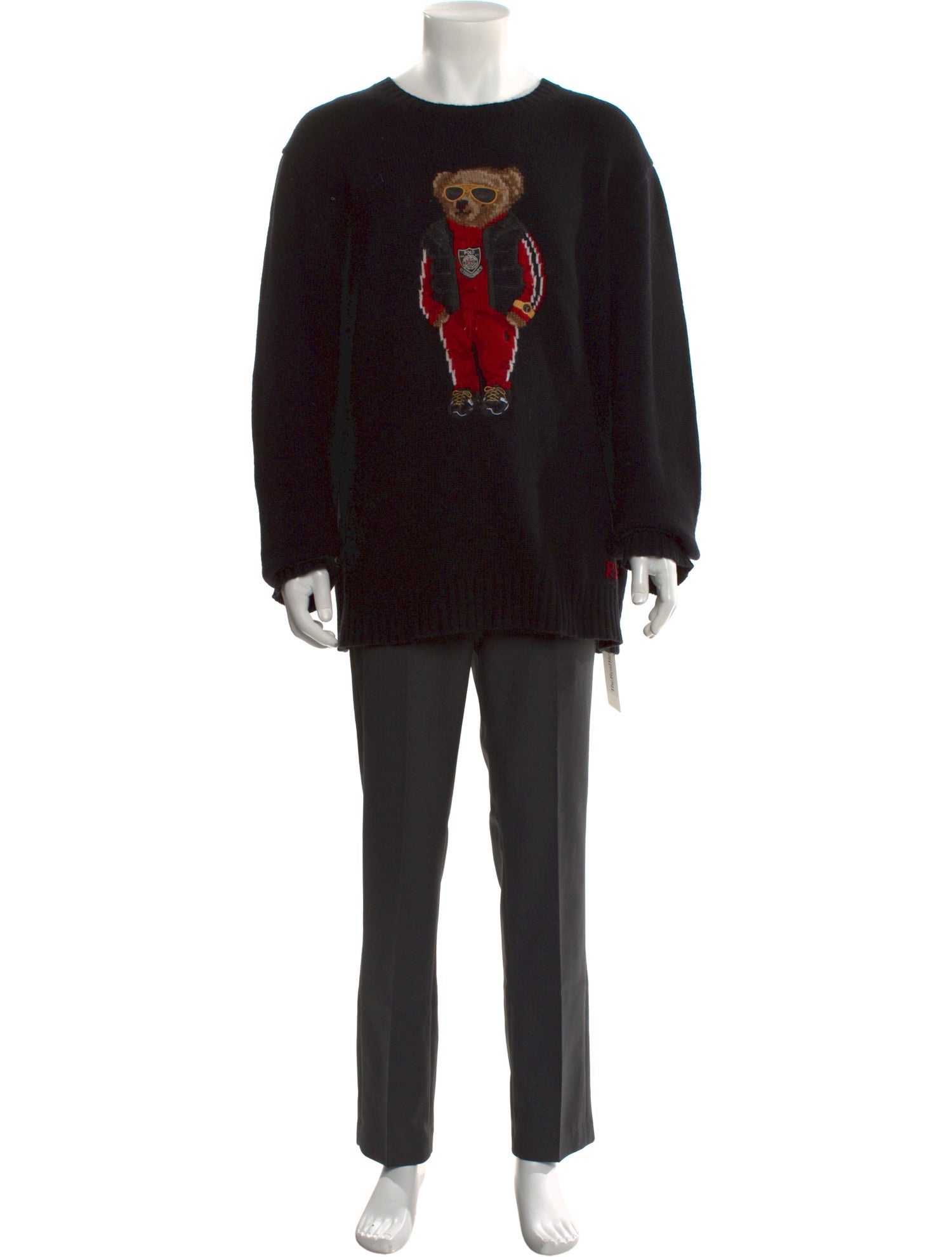 Polo Ralph Lauren Wool Graphic Print Pullover