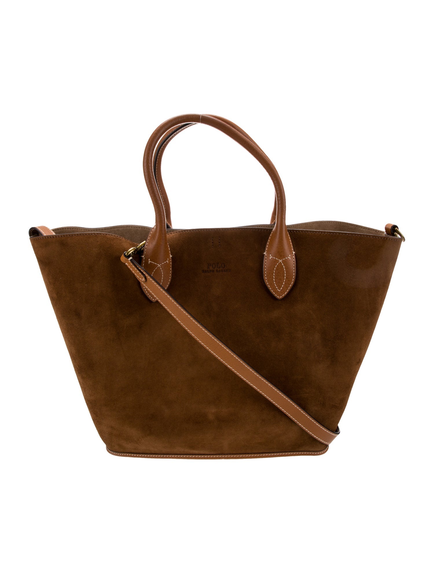 Polo Ralph Lauren Suede Crossbody Bag