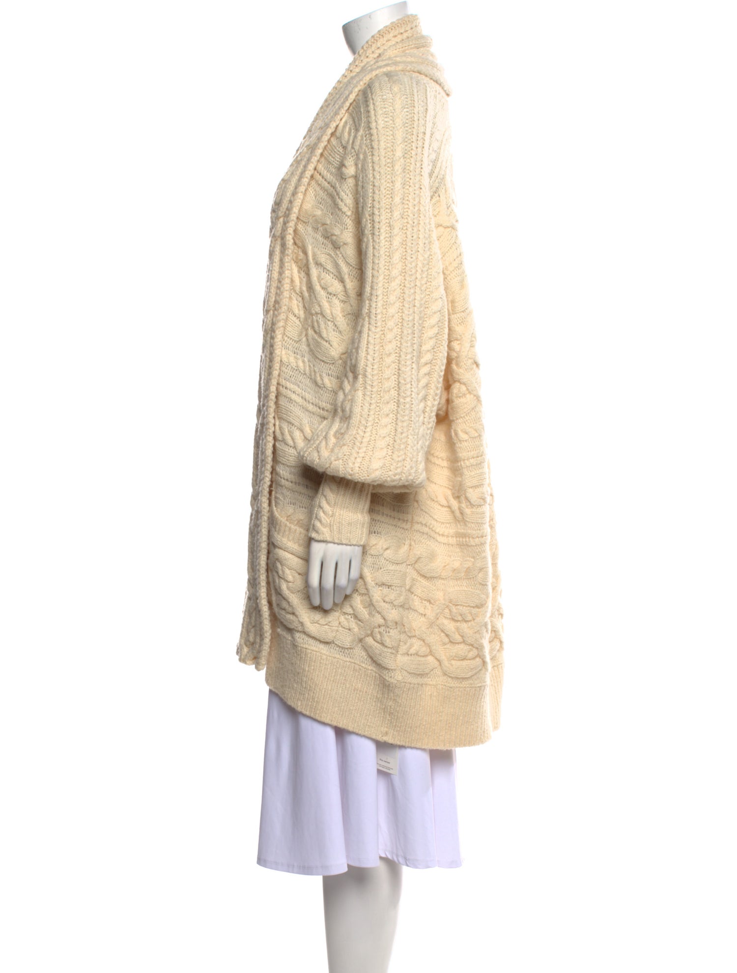 Polo Ralph Lauren Merino Wool Open Front Sweater