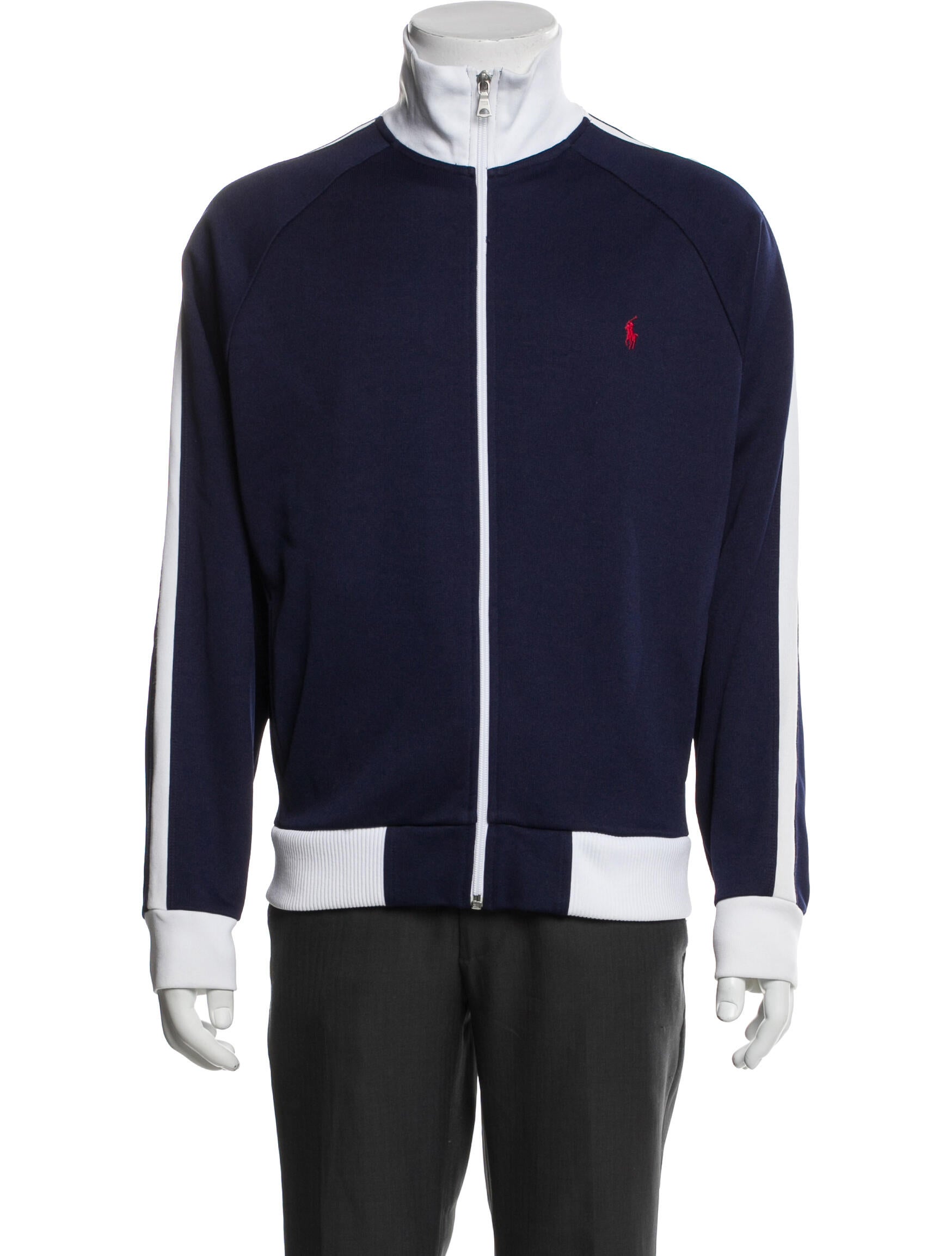 Polo Ralph Lauren Colorblock Pattern Bomber Jacket