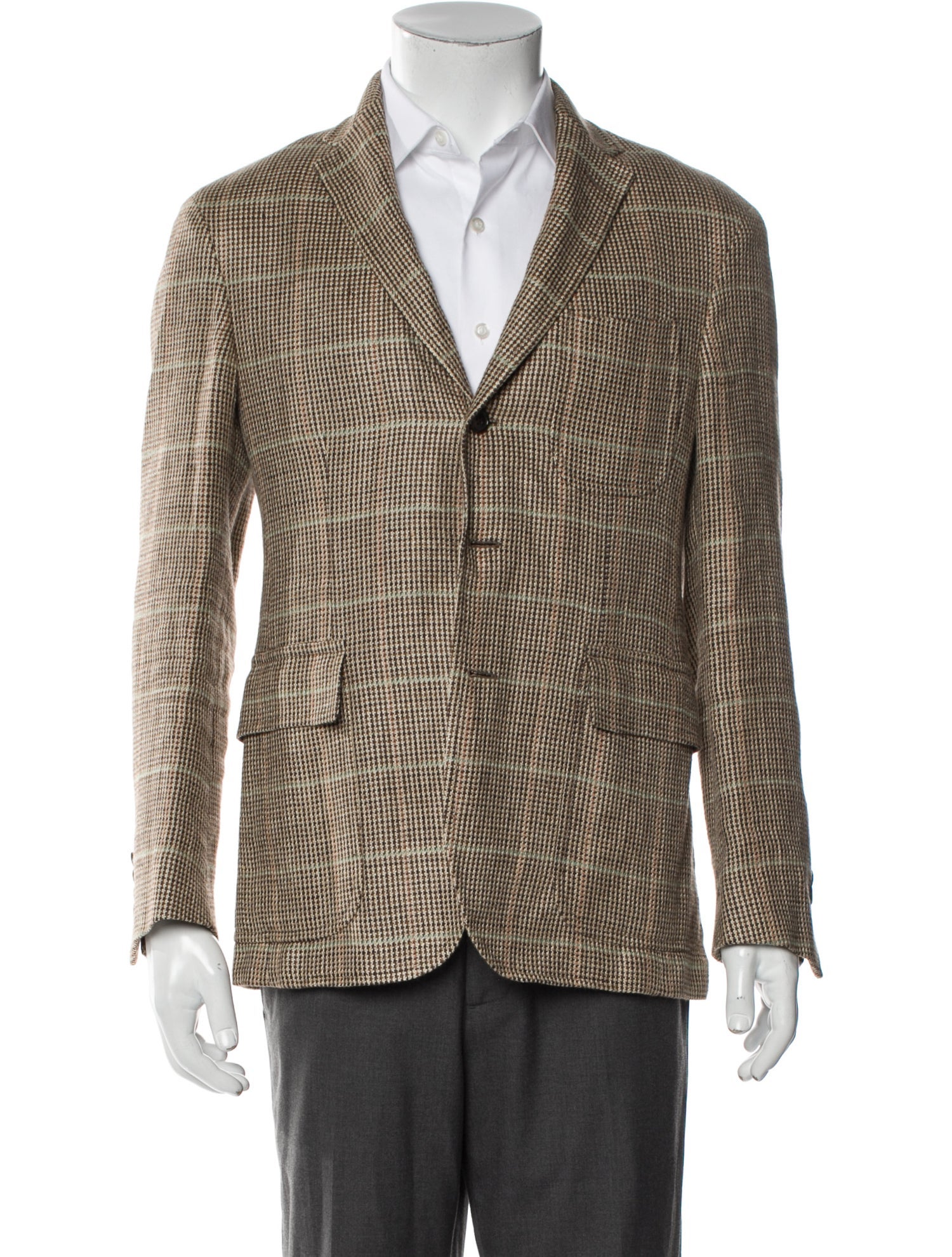 Polo Ralph Lauren Plaid Print Coat