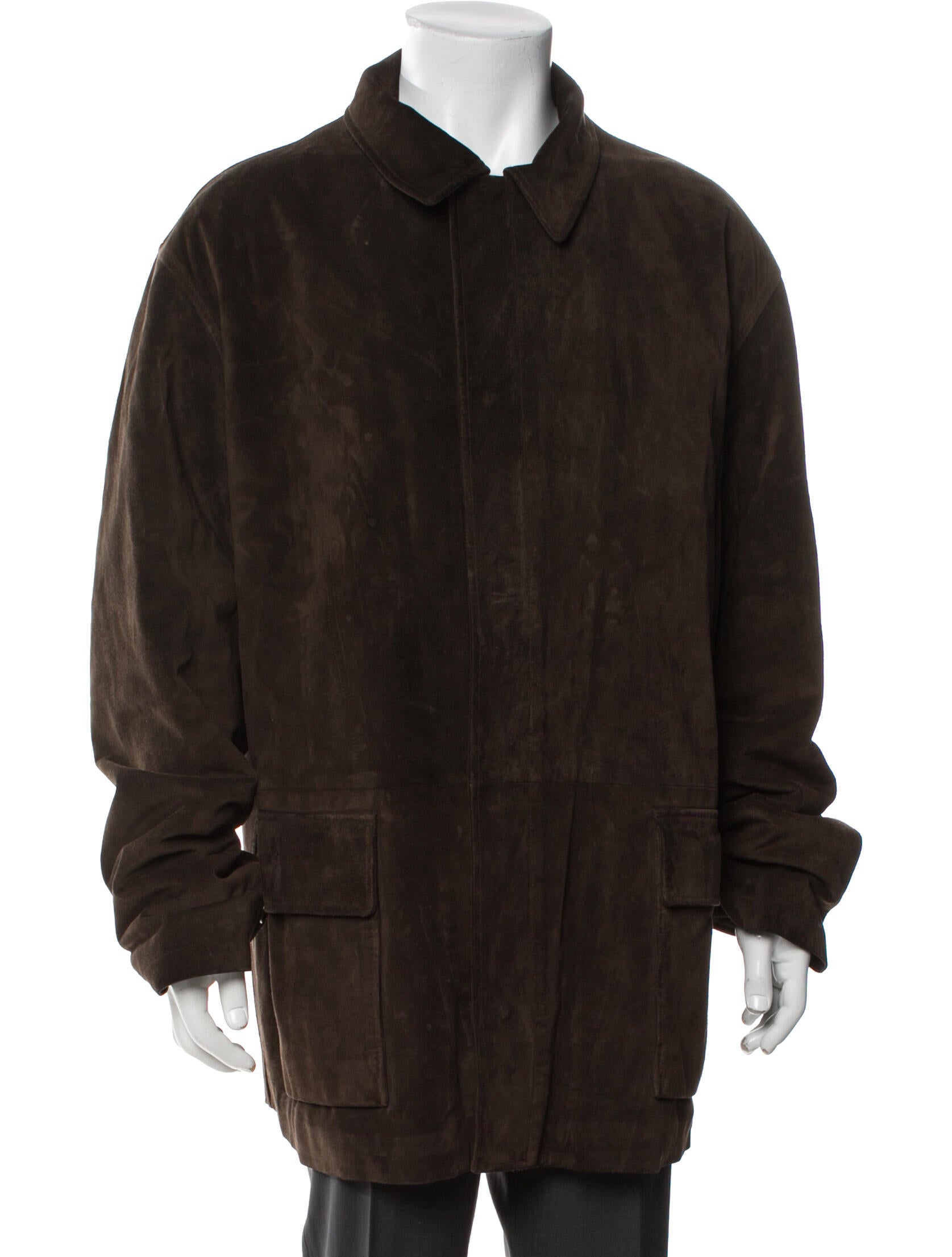 Polo Ralph Lauren Leather Overcoat