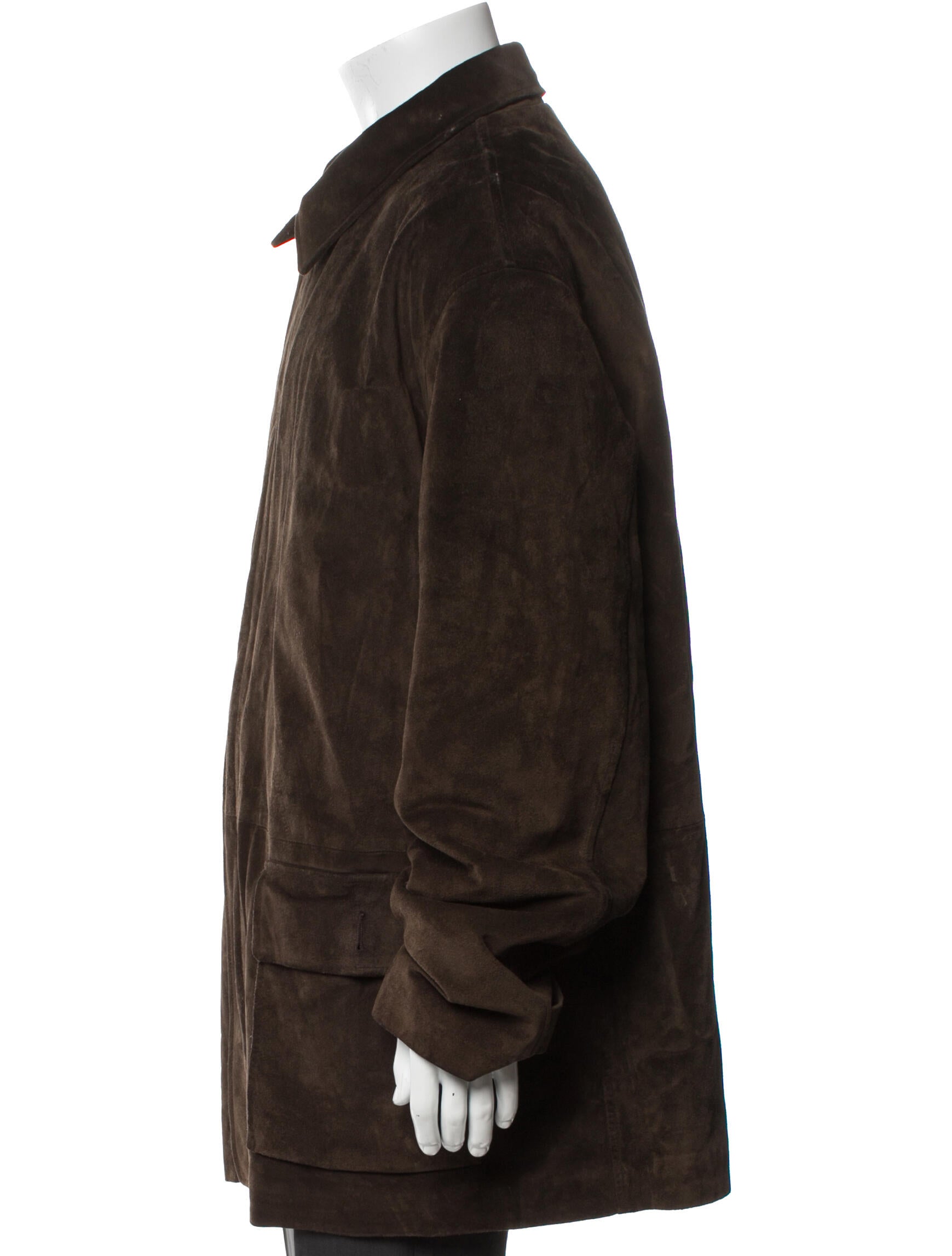 Polo Ralph Lauren Leather Overcoat