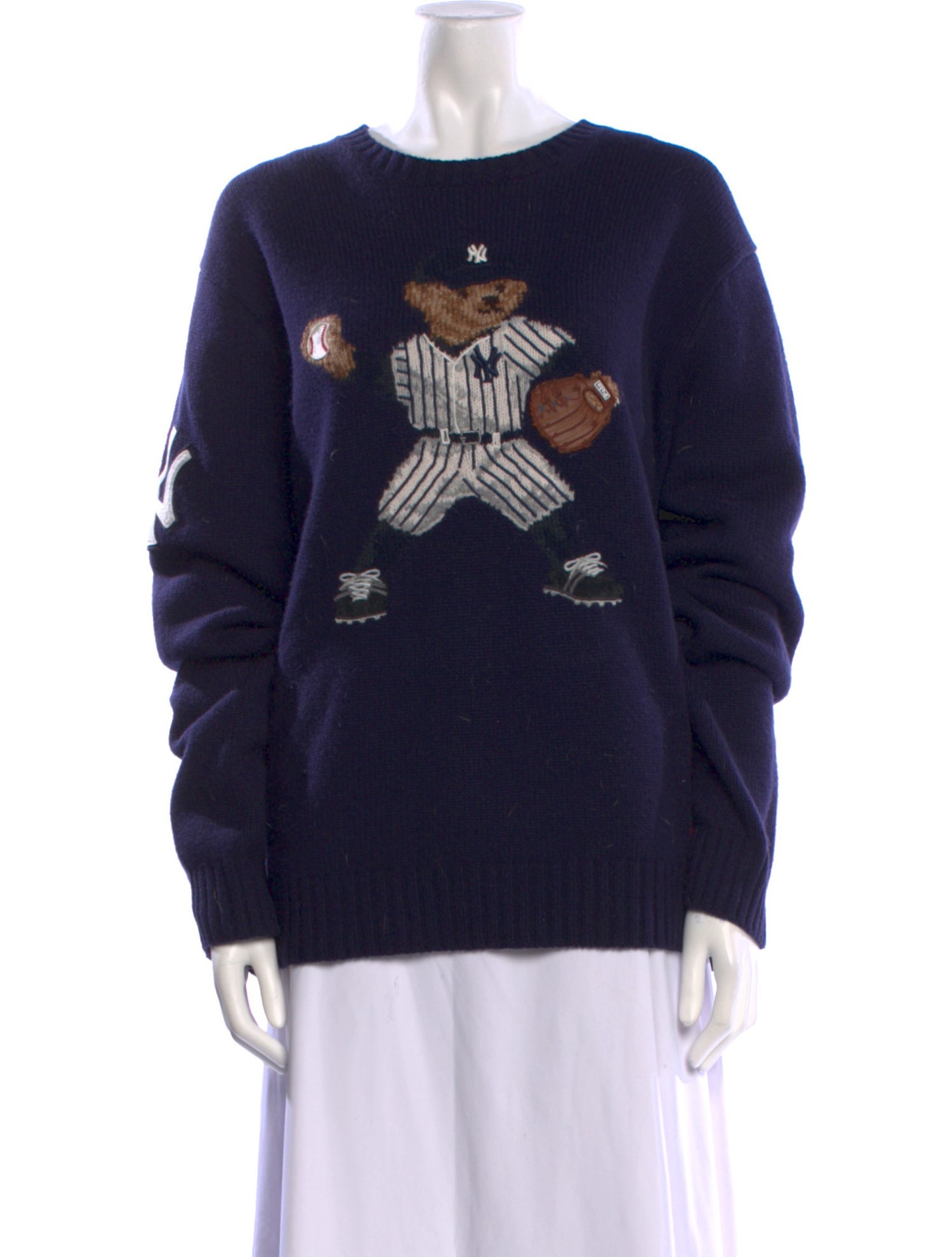Polo Ralph Lauren Wool Graphic Print Sweater
