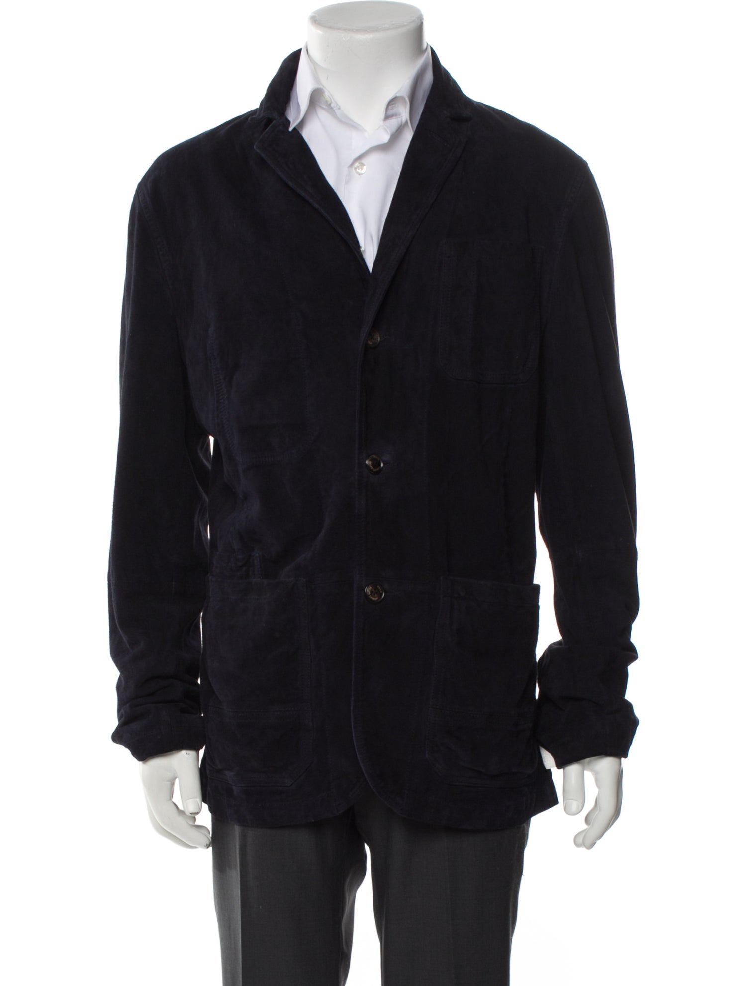 Polo Ralph Lauren Suede Peacoat w/ Tags